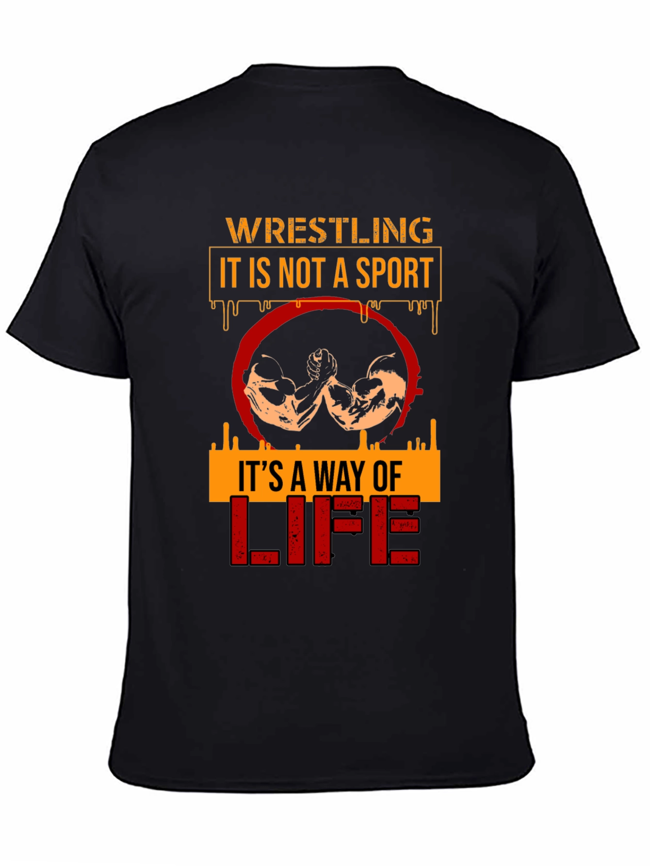 Wrestling Way of Life Graphic Tee