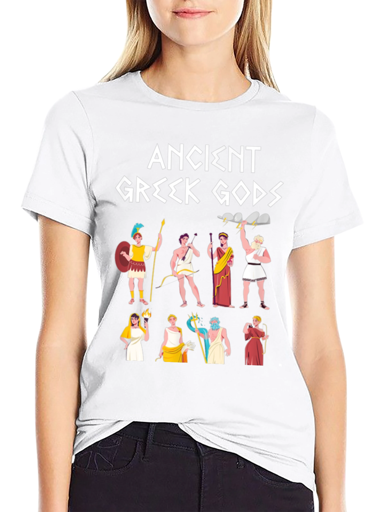 Ancient Greek Gods Graphic T-Shirt