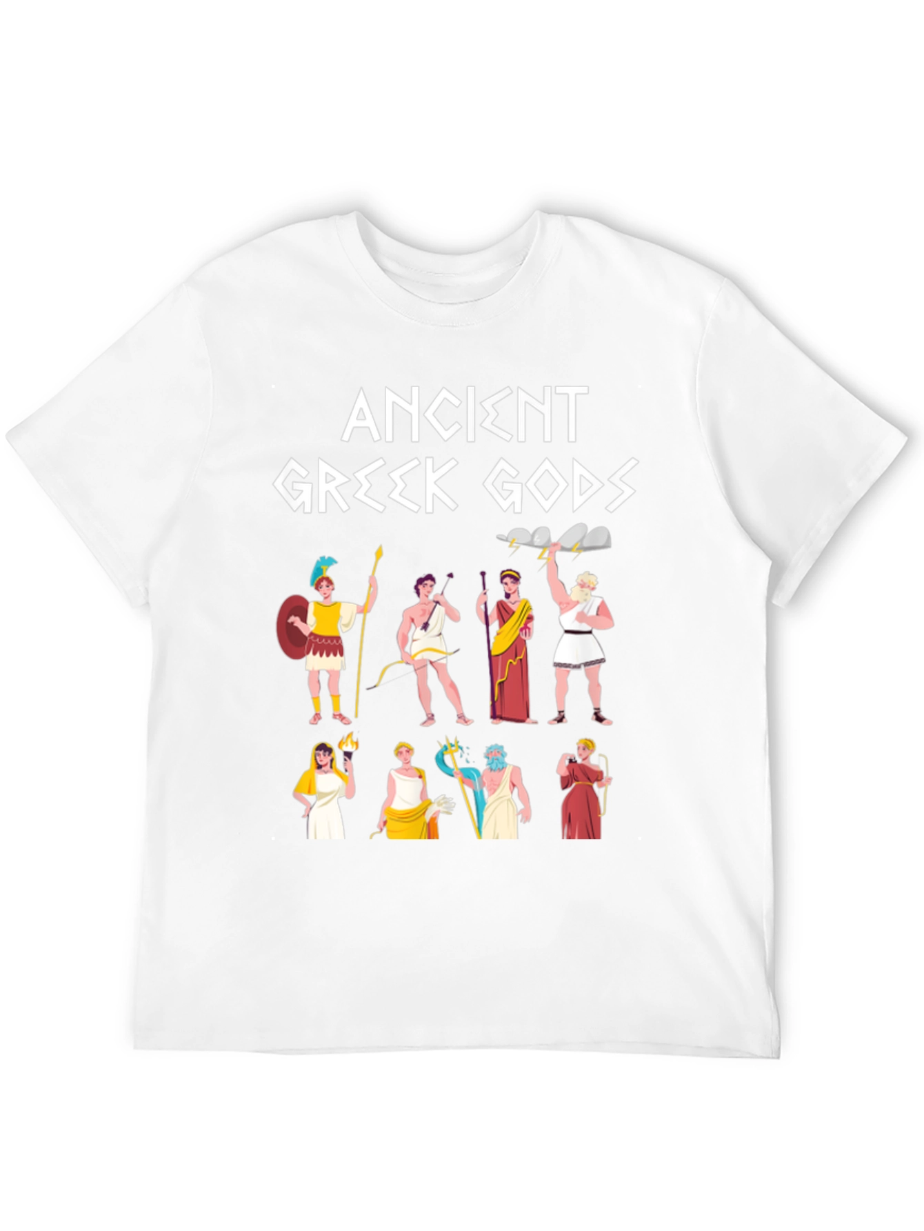 Ancient Greek Gods Graphic T-Shirt
