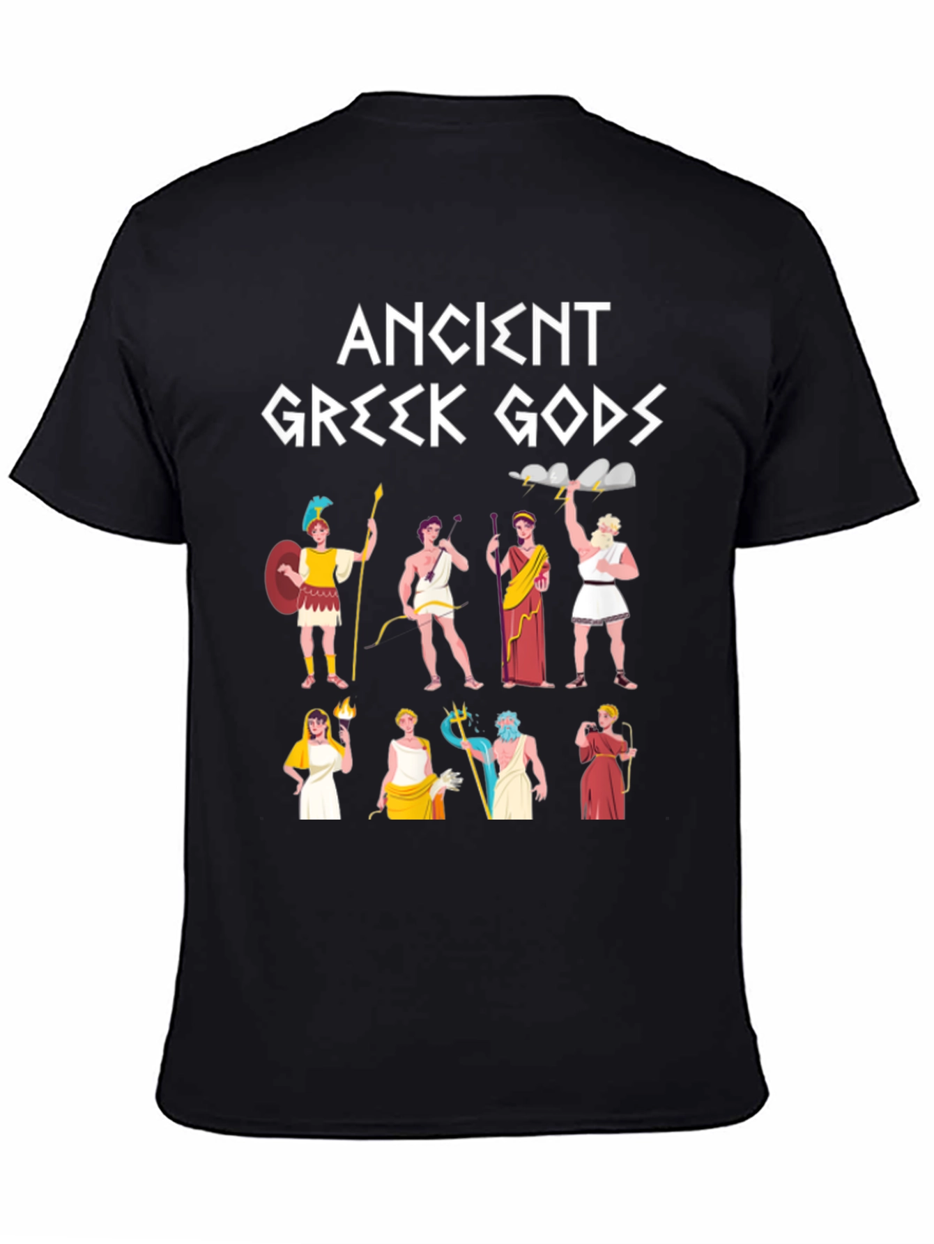 Ancient Greek Gods Graphic T-Shirt