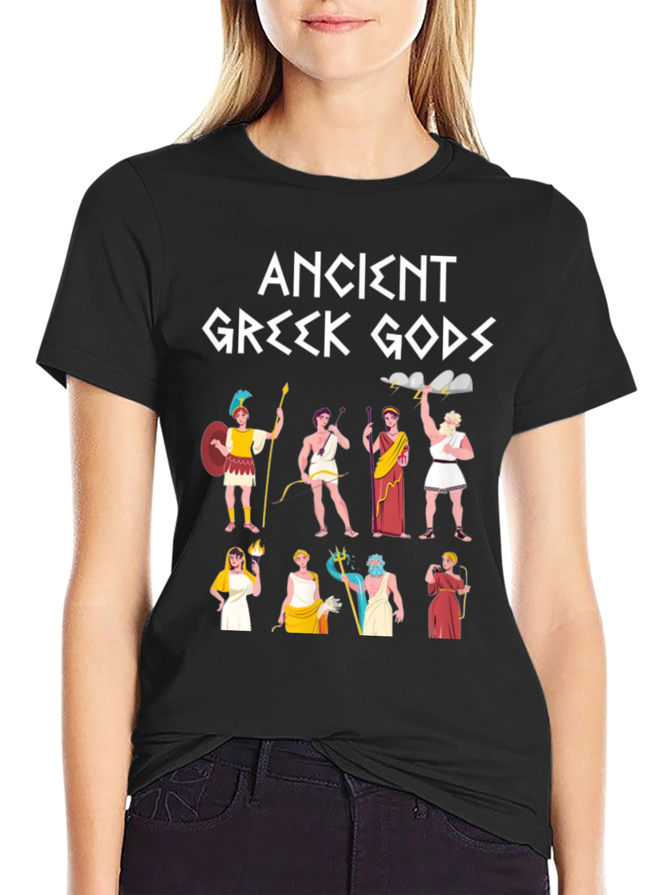 Ancient Greek Gods Graphic T-Shirt