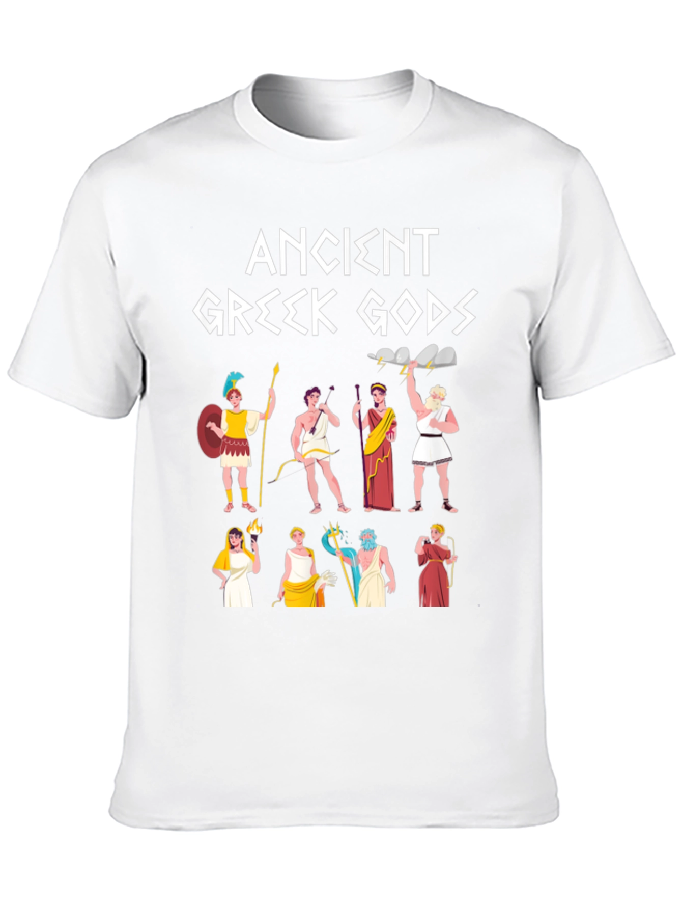 Ancient Greek Gods Graphic T-Shirt