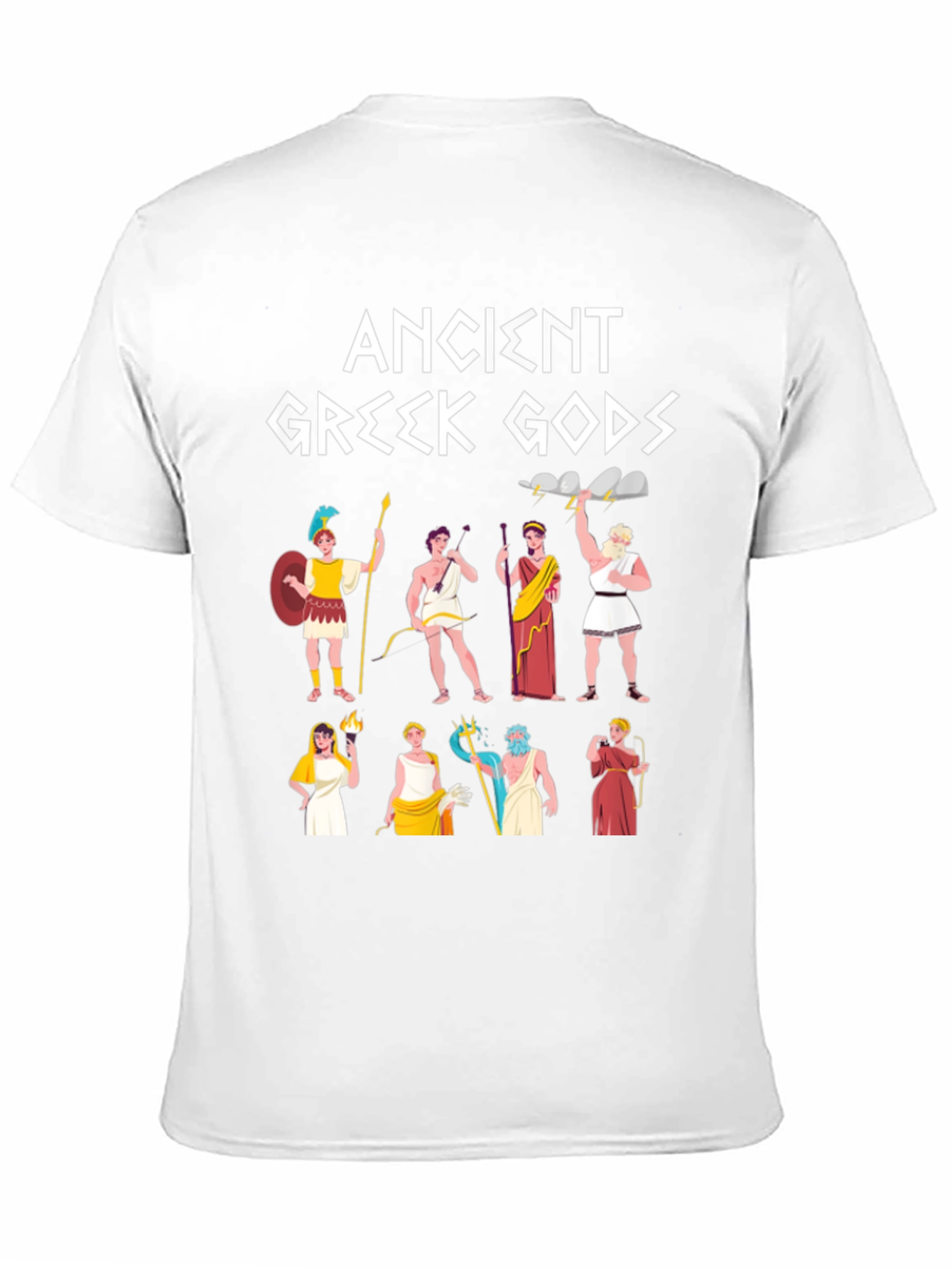 Ancient Greek Gods Graphic T-Shirt