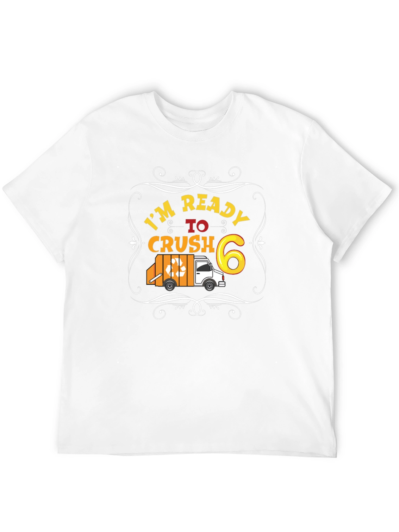 Im Ready to Crush 6 Black T-Shirt