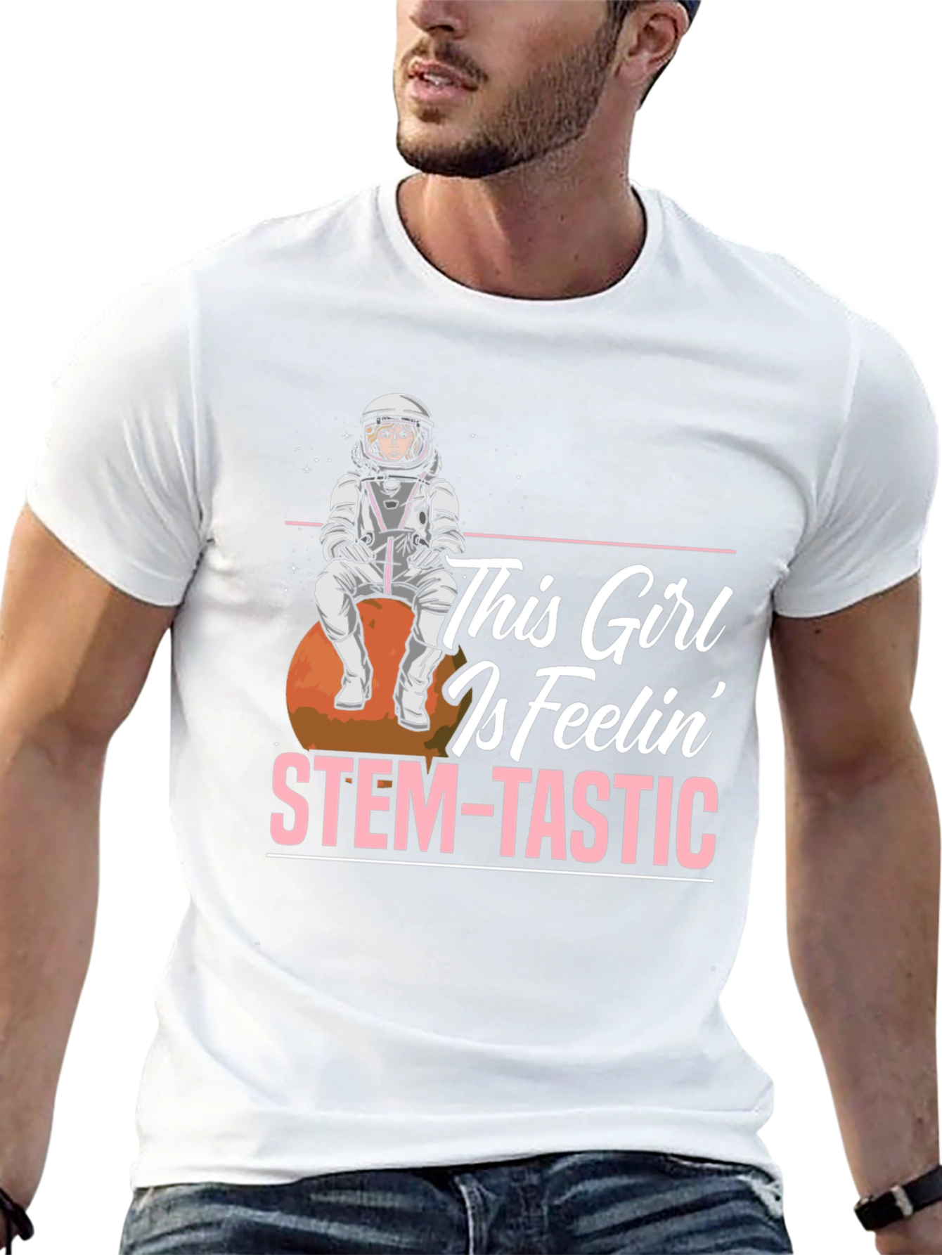 STEM-tastic Girls Astronaut T-Shirt