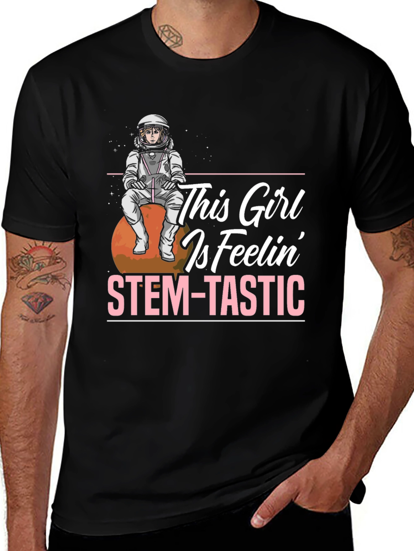 STEM-tastic Girls Astronaut T-Shirt