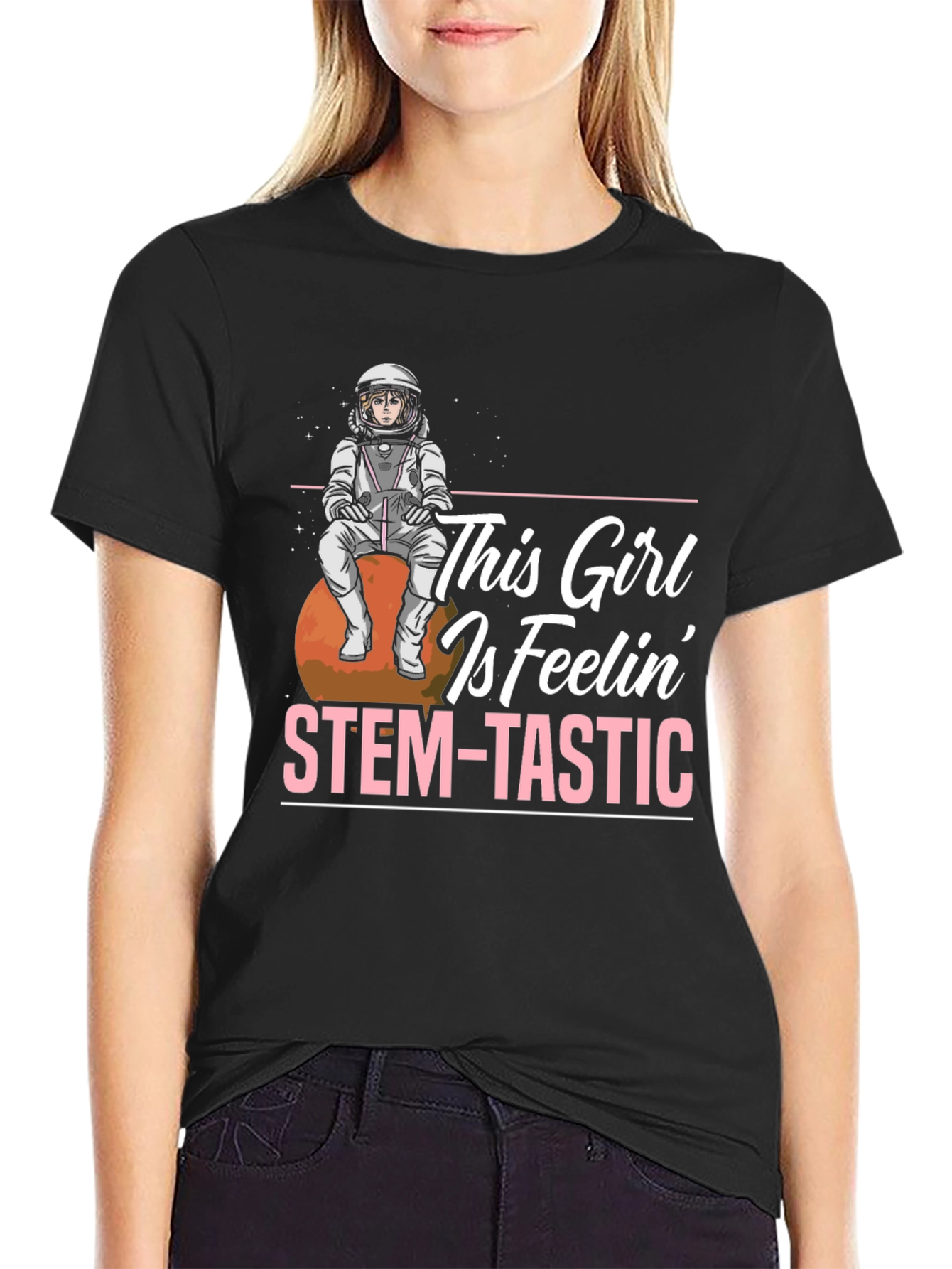 STEM-tastic Girls Astronaut T-Shirt