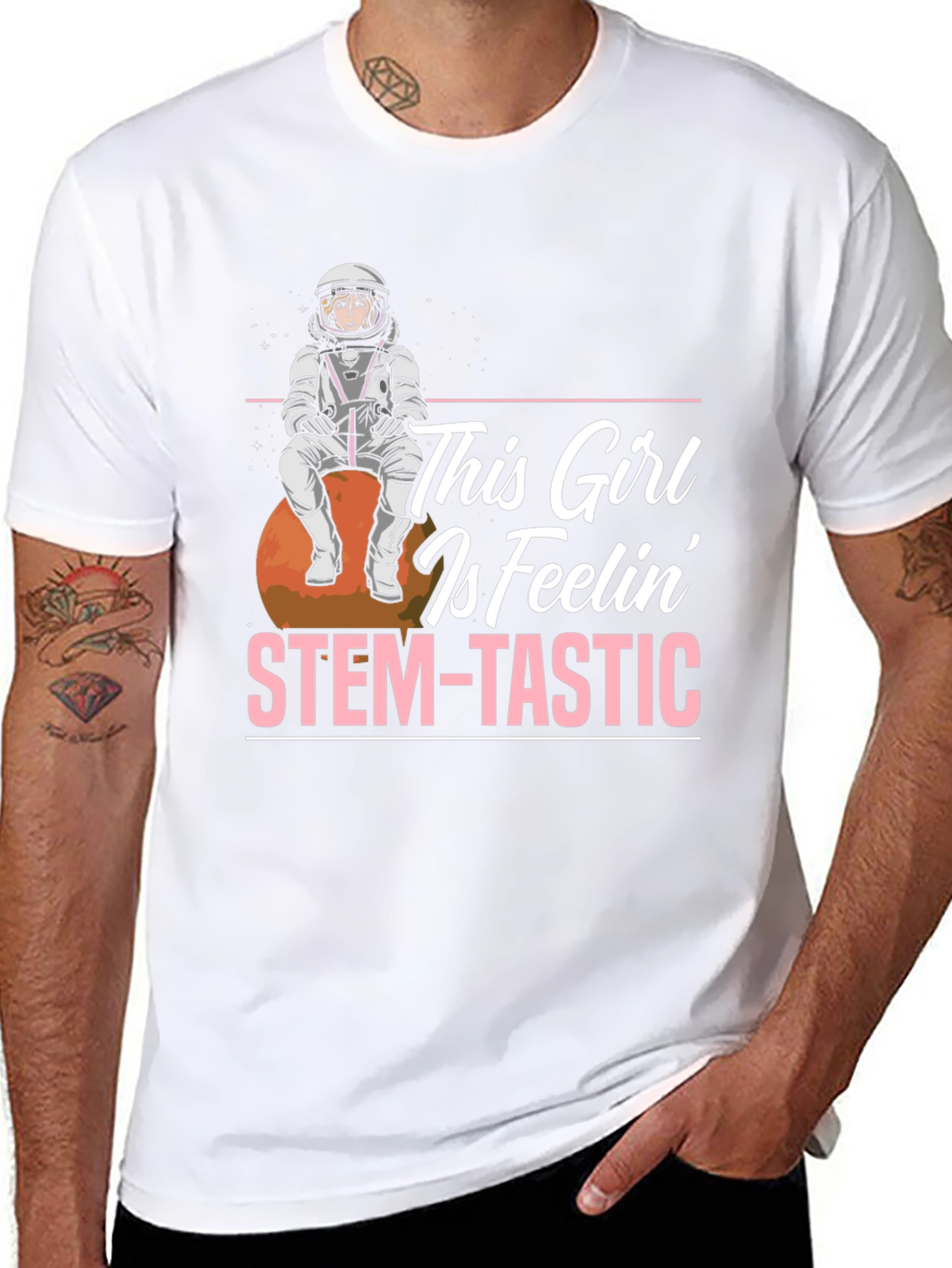 STEM-tastic Girls Astronaut T-Shirt