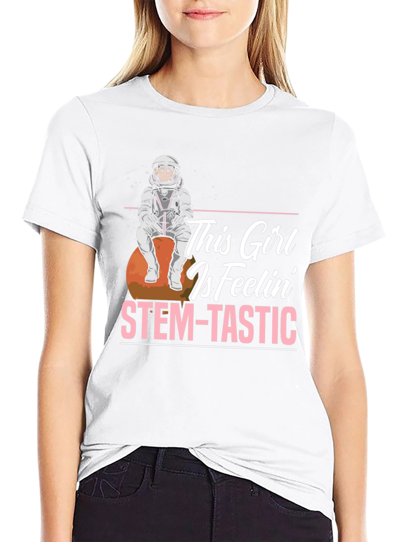 STEM-tastic Girls Astronaut T-Shirt