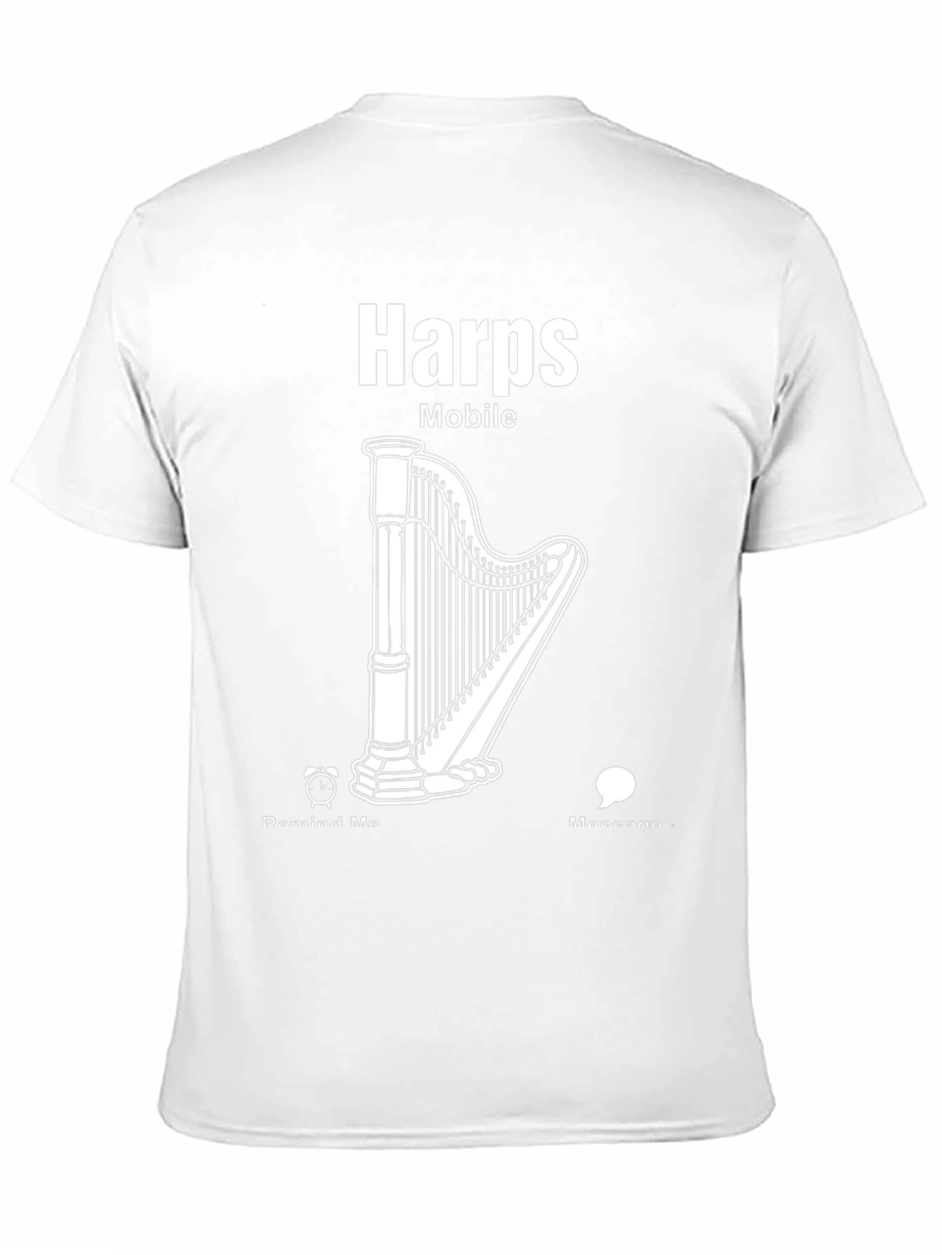Harps Mobile T-Shirt: Unique Music Lover Tee
