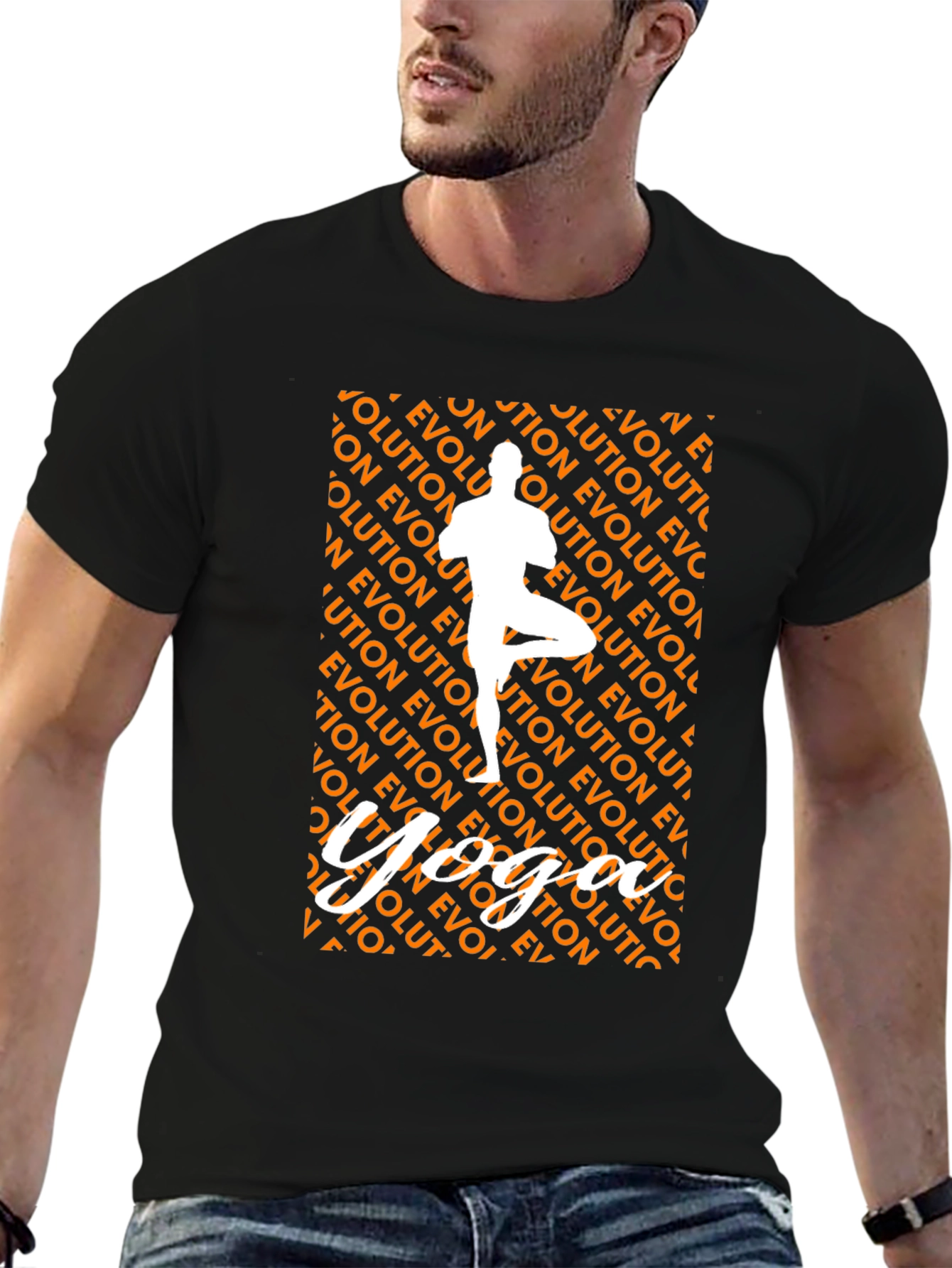 Yoga Evolution Graphic Tee