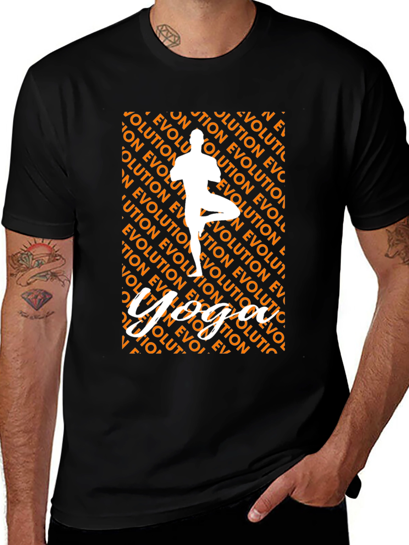 Yoga Evolution Graphic Tee