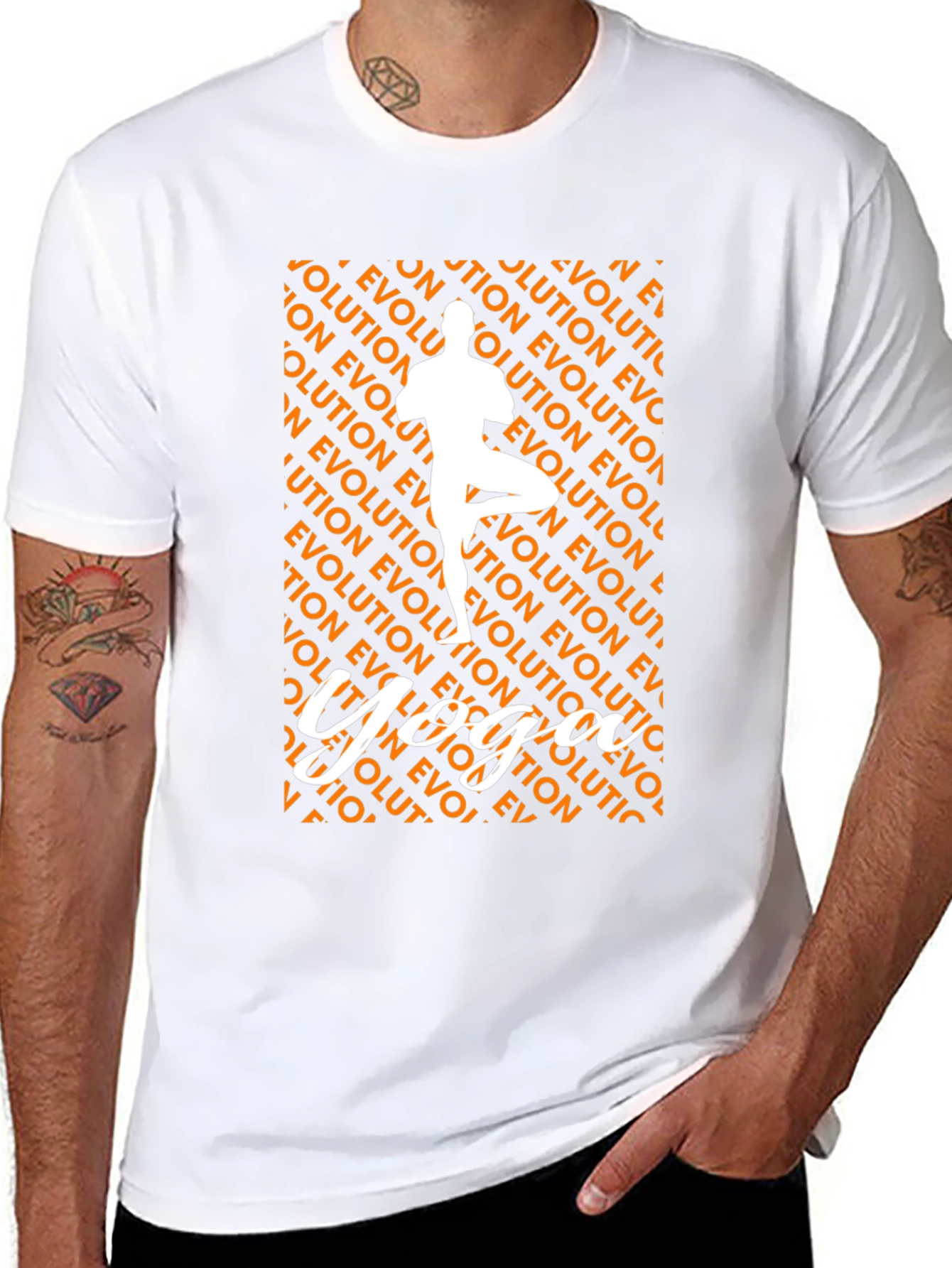 Yoga Evolution Graphic Tee