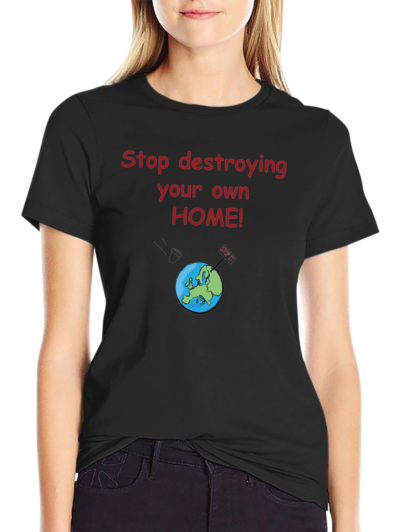 Eco-Friendly Earth T-Shirt