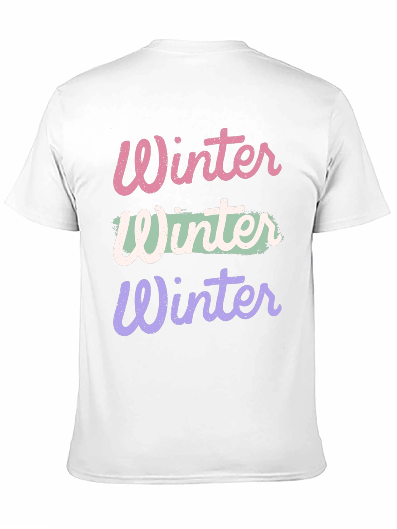 Winter T-Shirt | Crew Neck | Black Tee