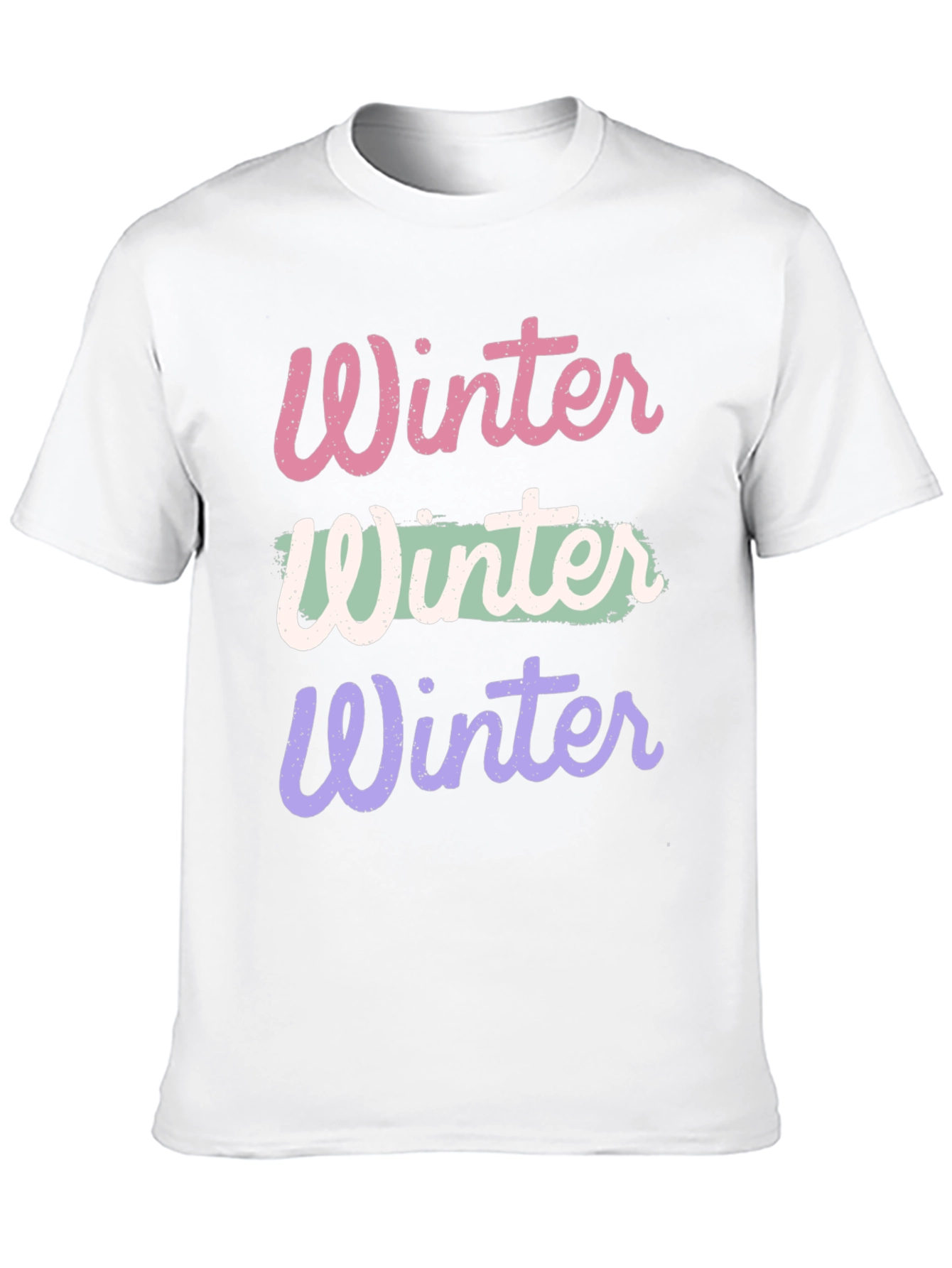 Winter T-Shirt | Crew Neck | Black Tee