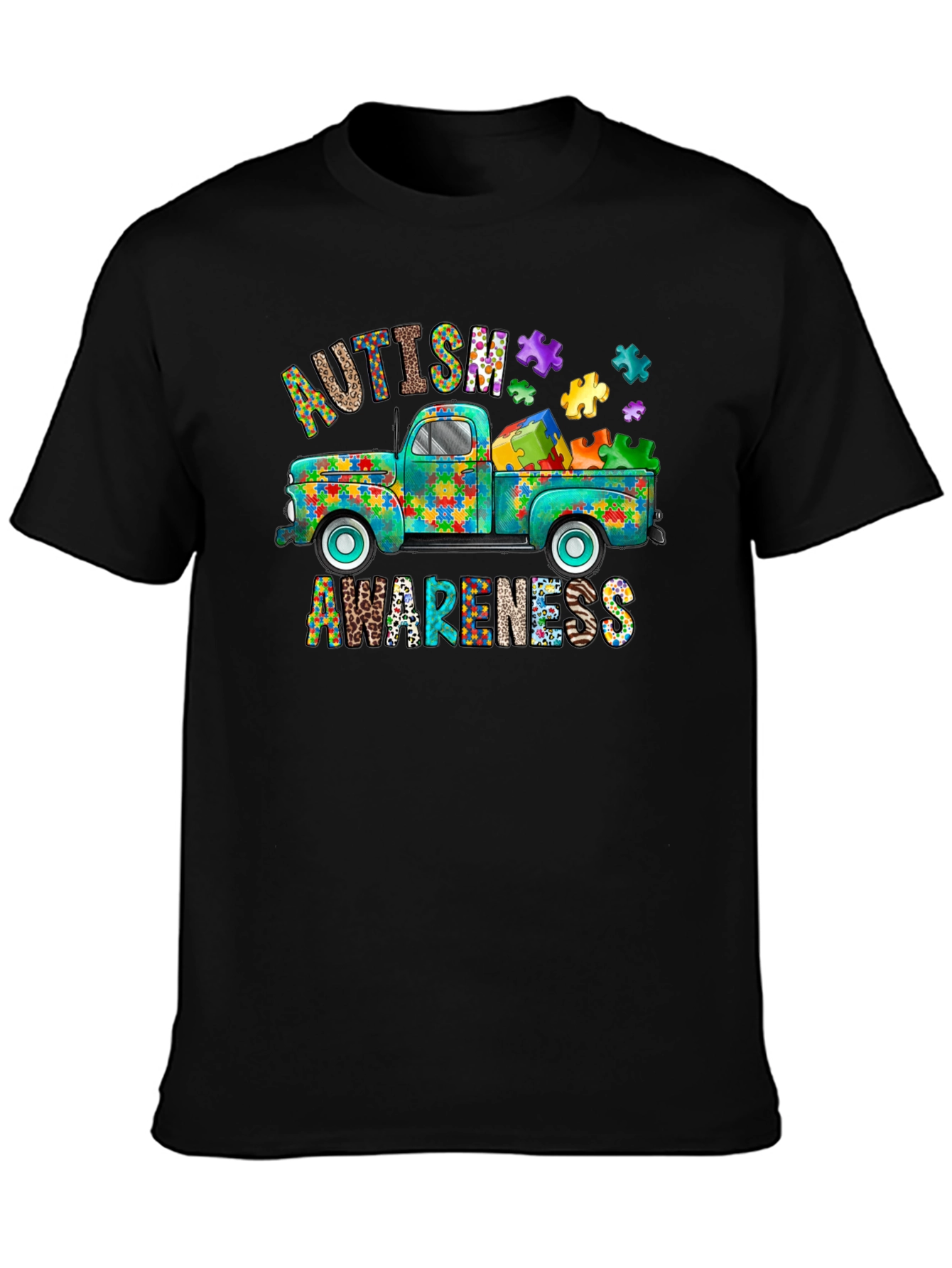 Autism Awareness Truck T-Shirt