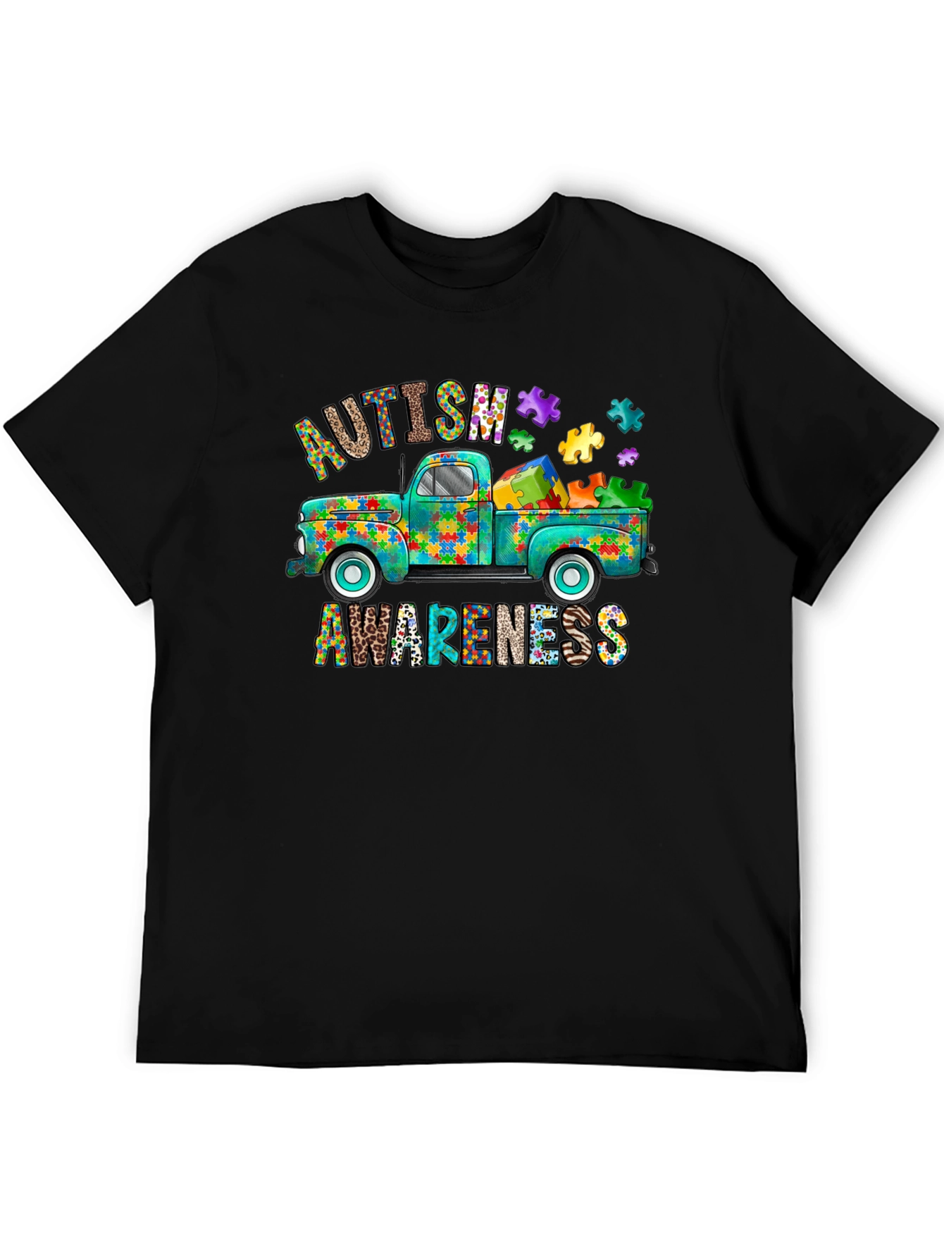 Autism Awareness Truck T-Shirt