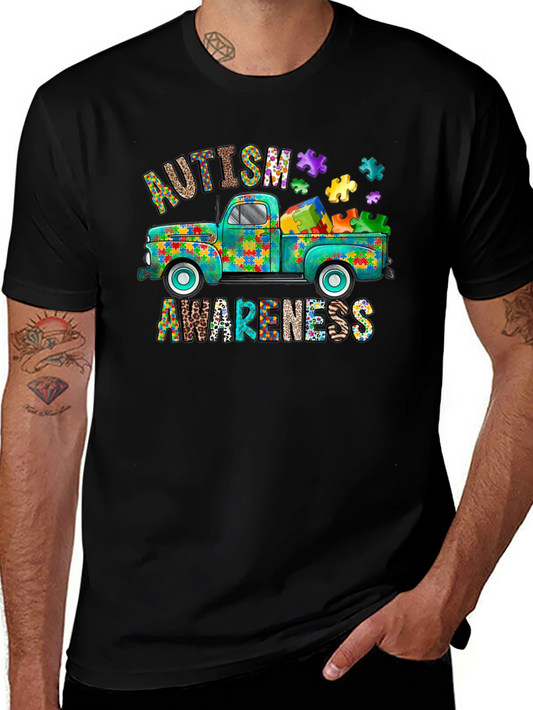 Autism Awareness Truck T-Shirt