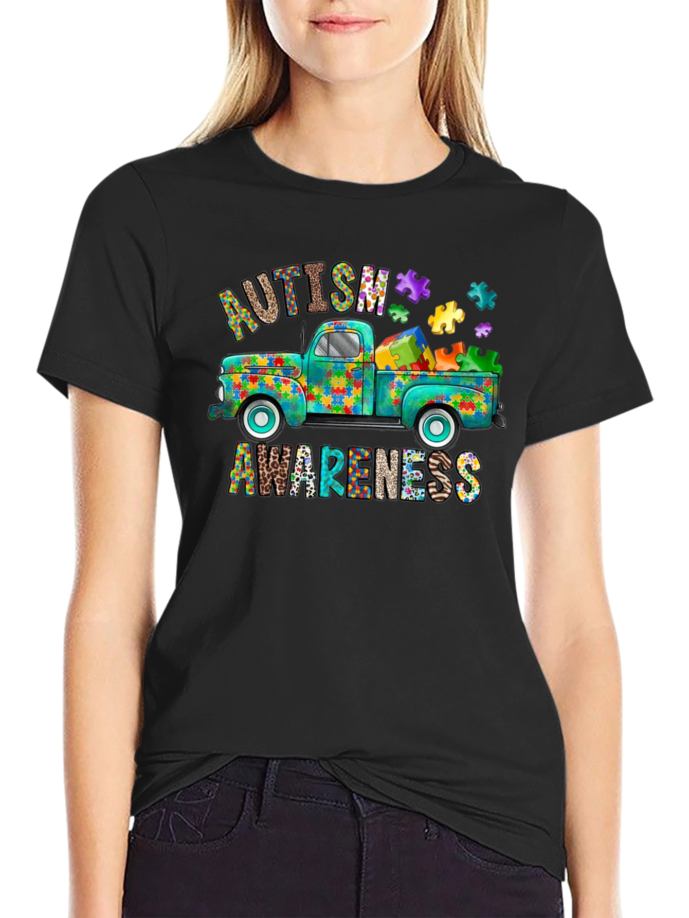 Autism Awareness Truck T-Shirt