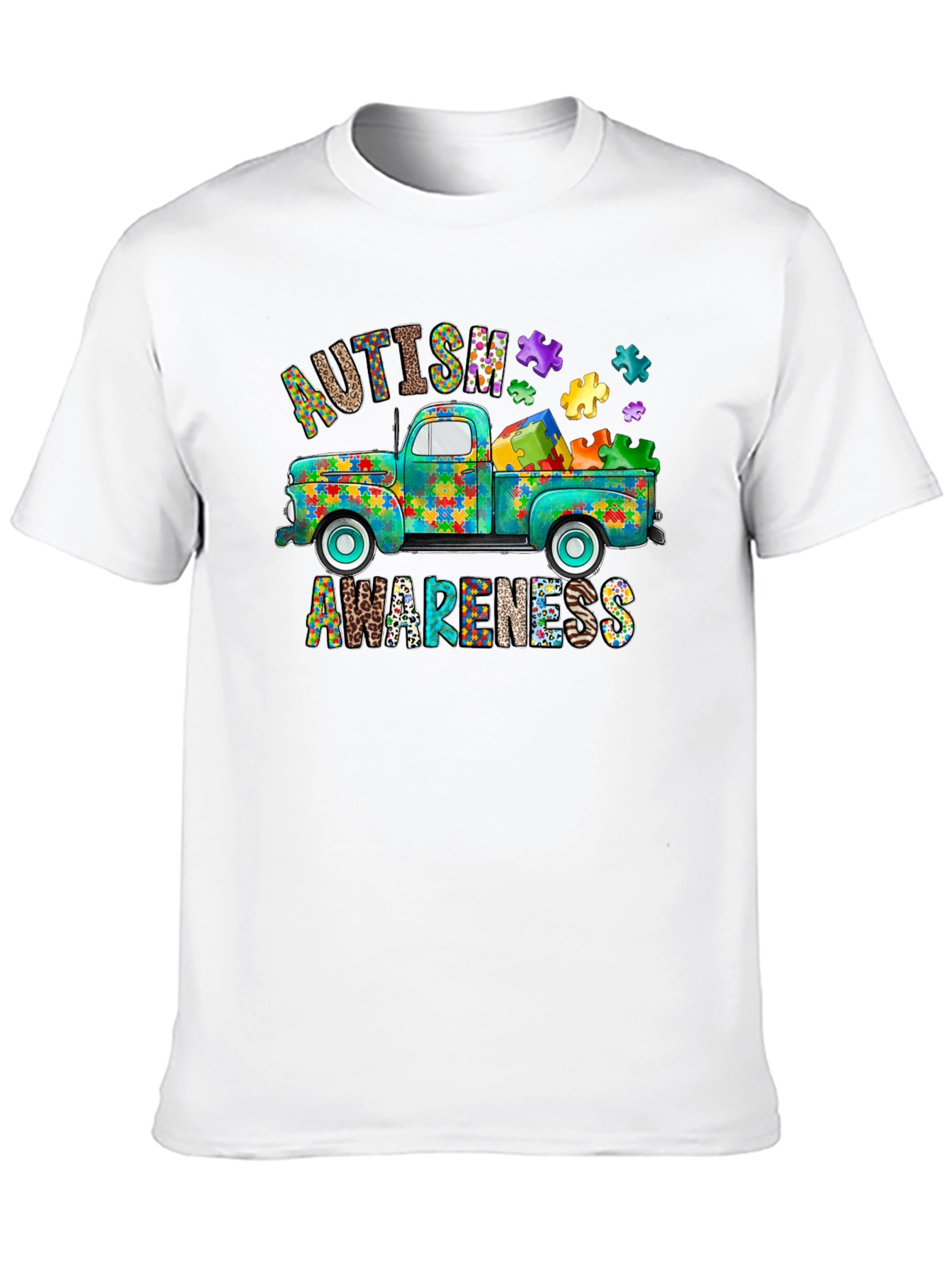Autism Awareness Truck T-Shirt