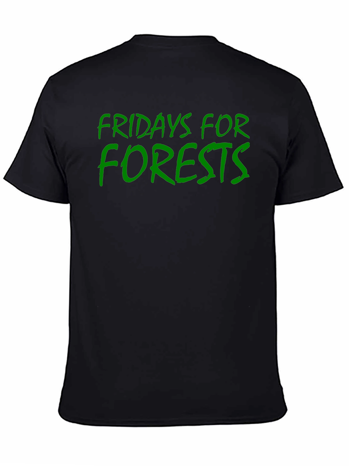 Fridays For Forests Black T-Shirt