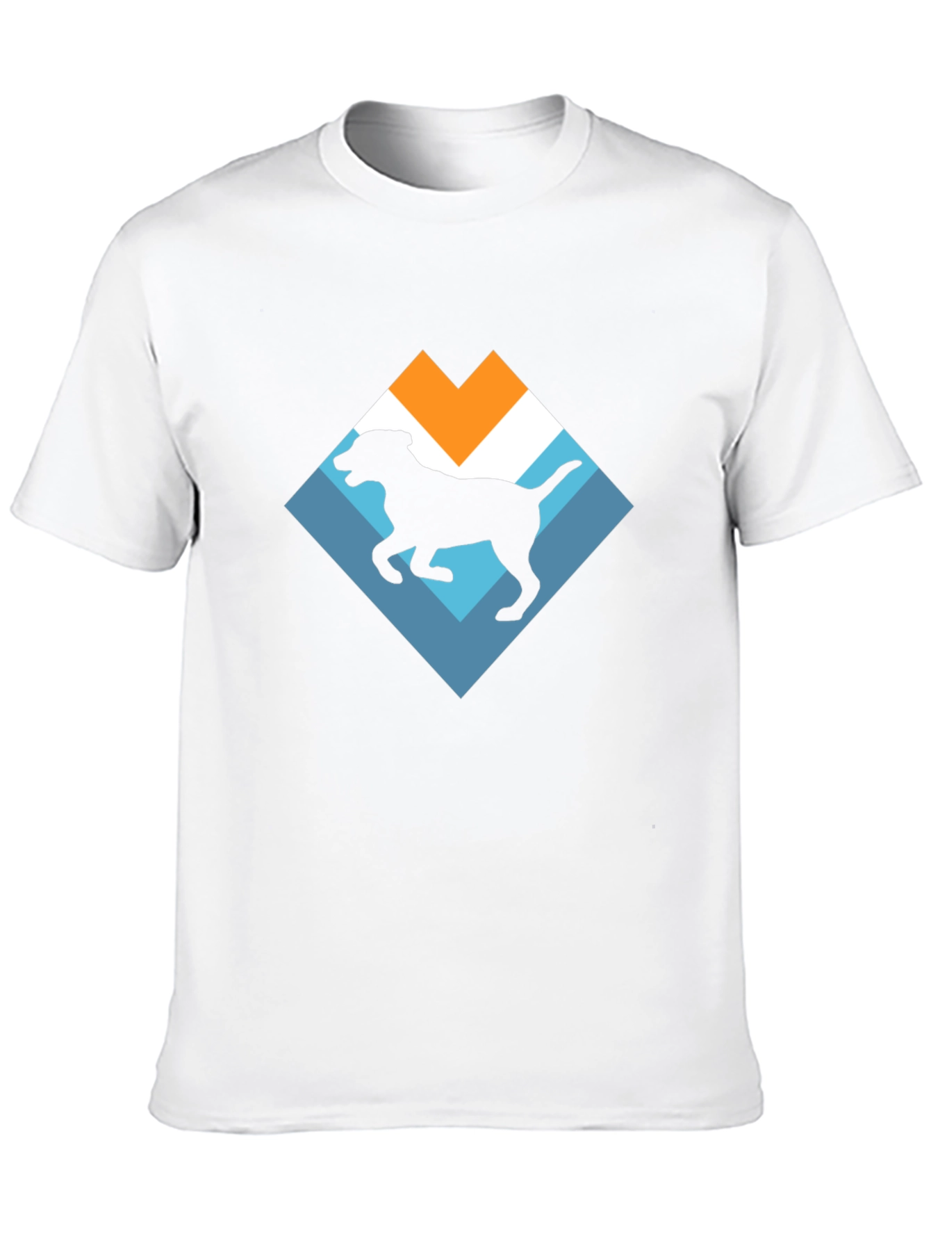 Dog Silhouette Graphic Tee