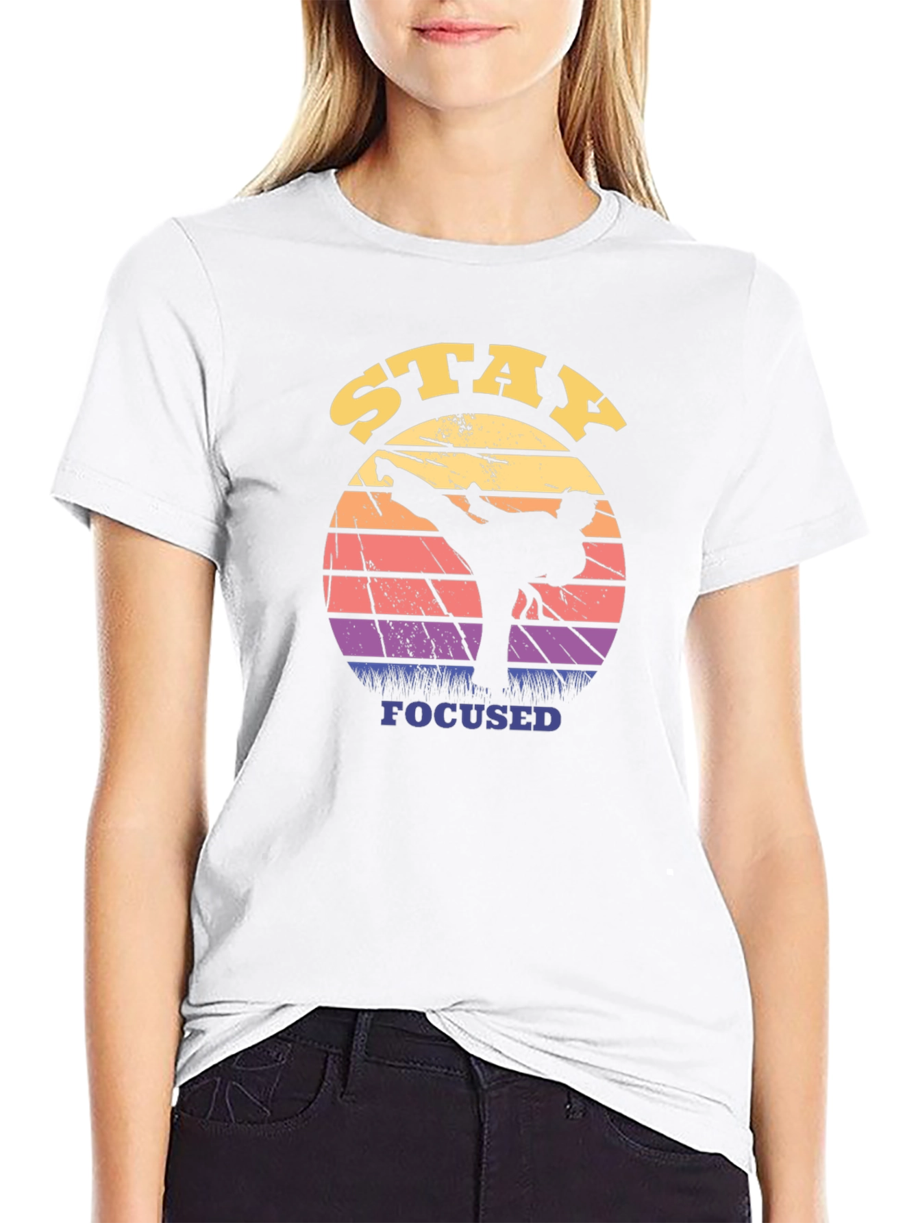 Stay Focused Martial Arts T-Shirt