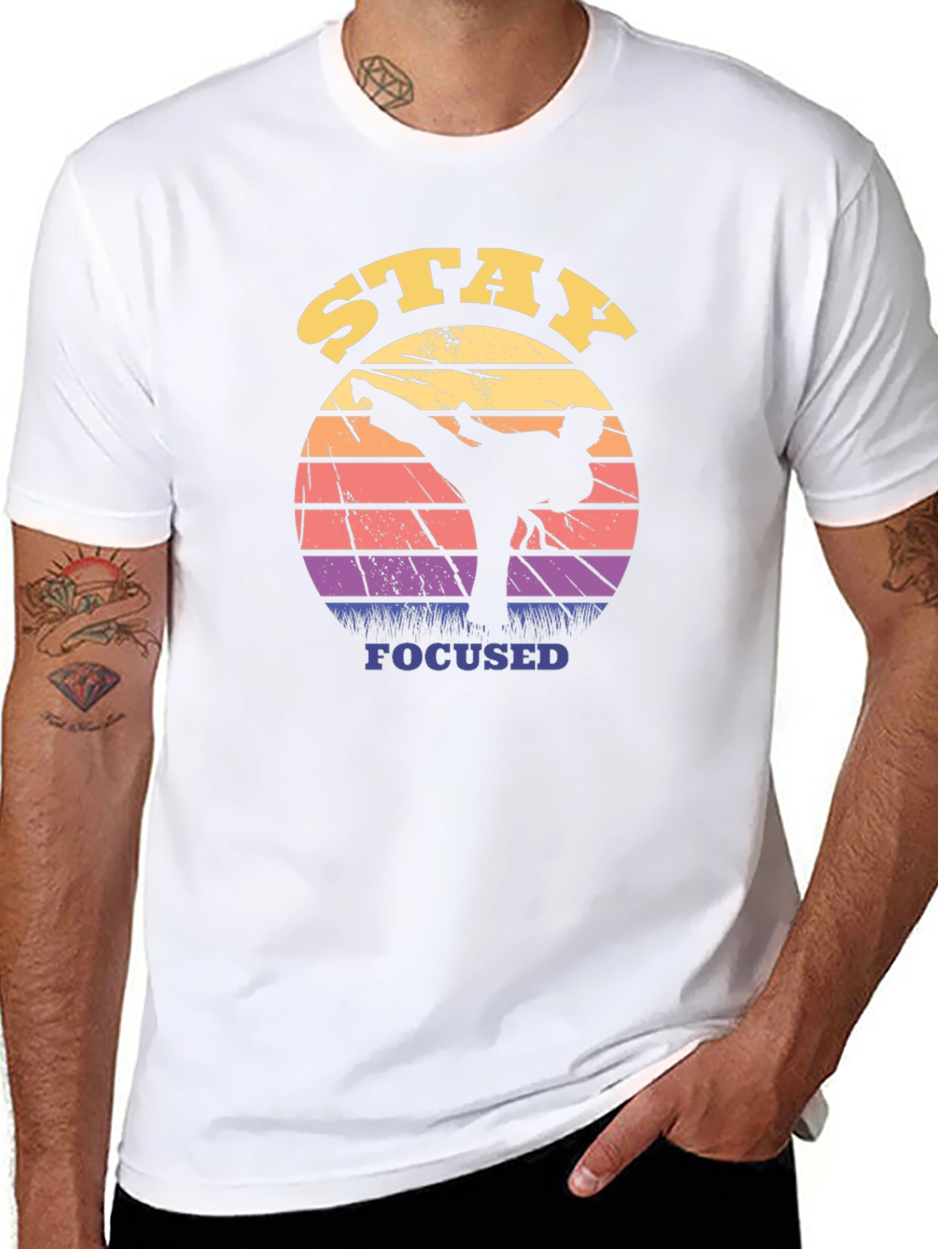 Stay Focused Martial Arts T-Shirt