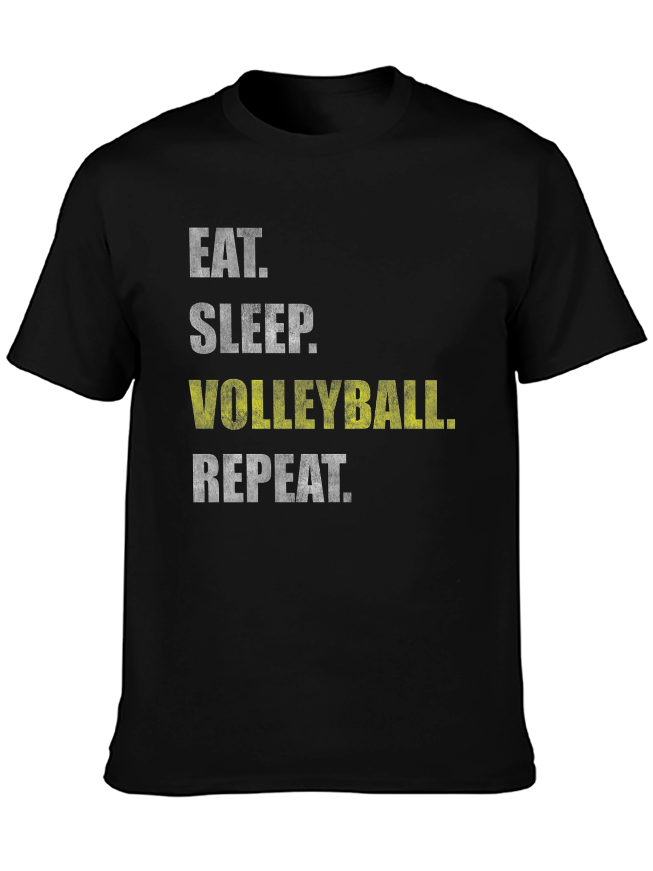Eat Sleep Volleyball Repeat Graphic T-Shirt