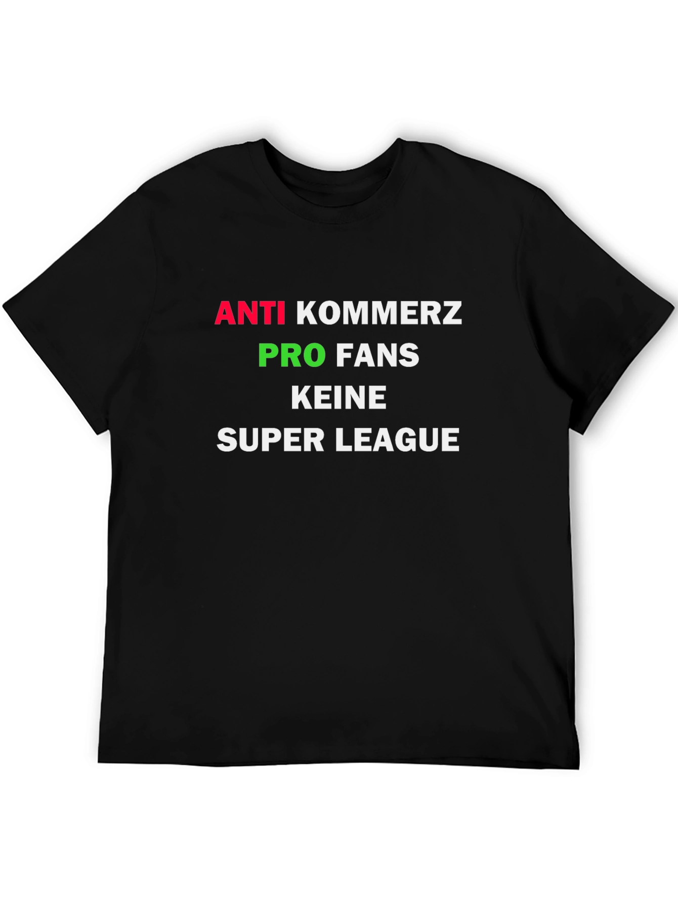 Anti-Commercialism Pro Fans Tee