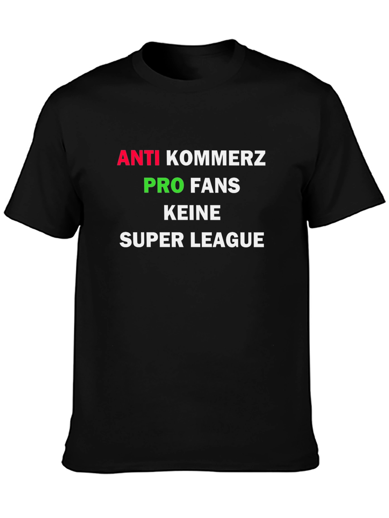 Anti-Commercialism Pro Fans Tee