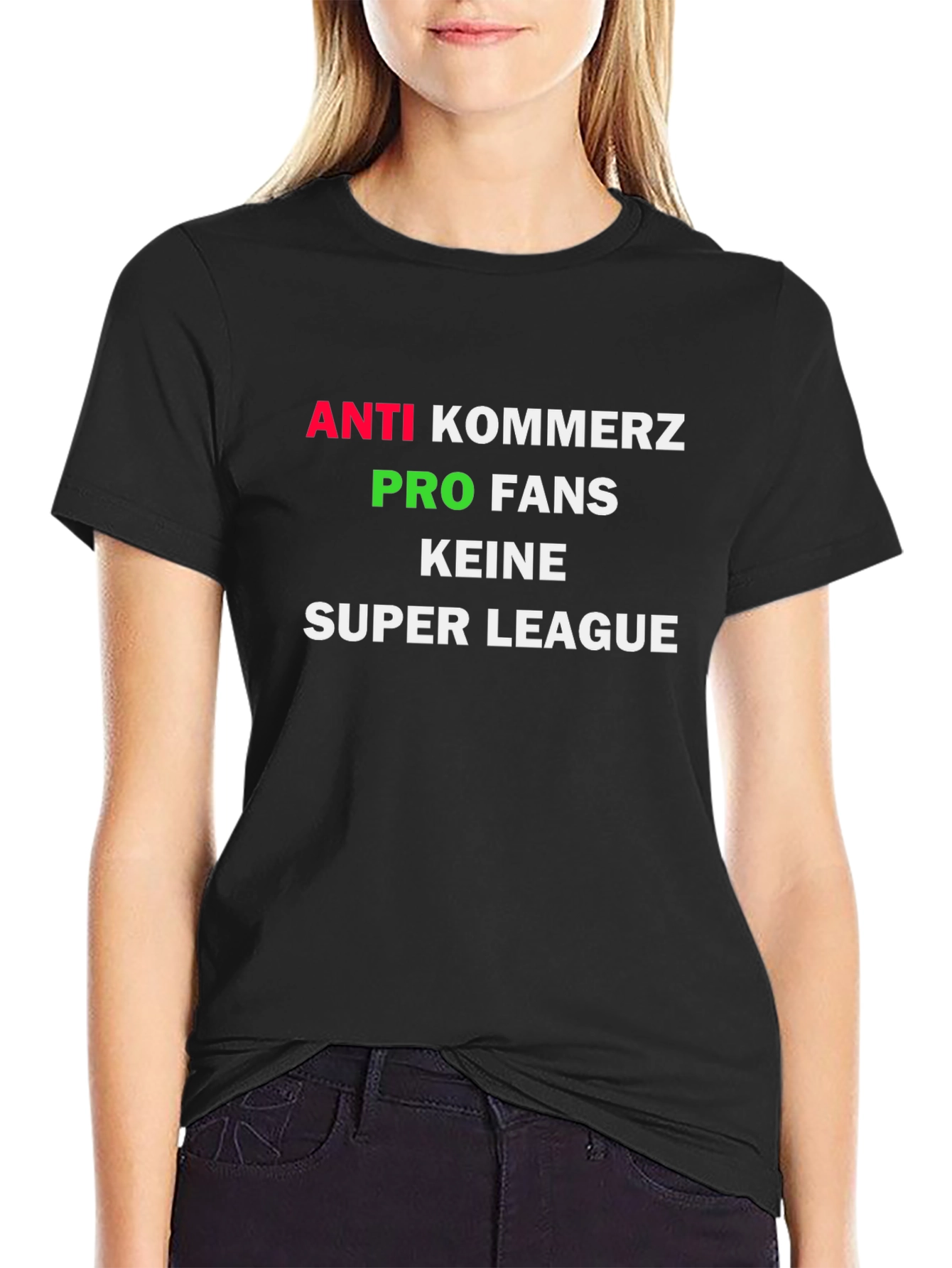 Anti-Commercialism Pro Fans Tee