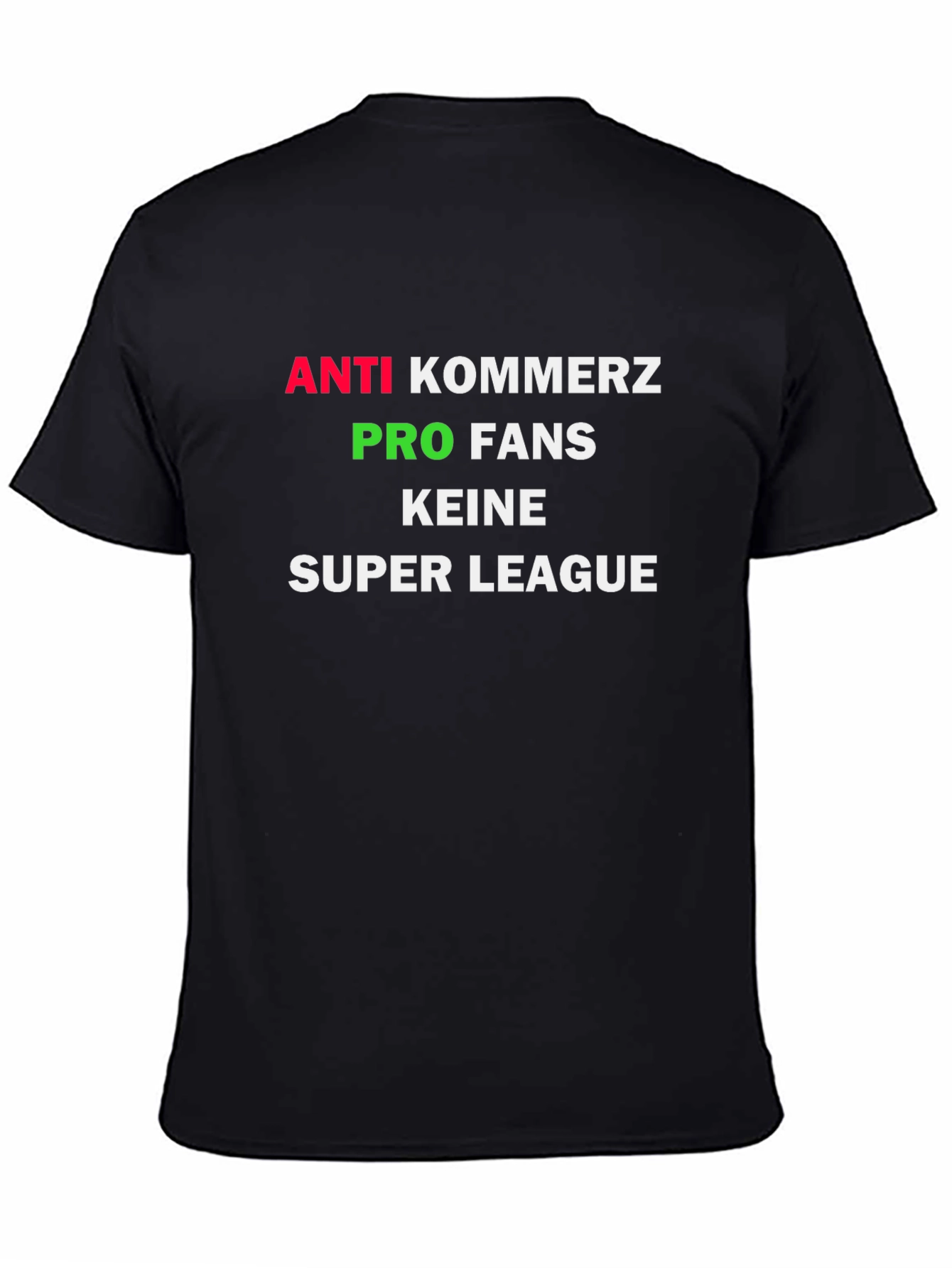 Anti-Commercialism Pro Fans Tee
