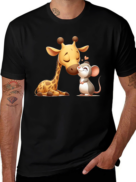 Giraffe & Mouse Love T-Shirt