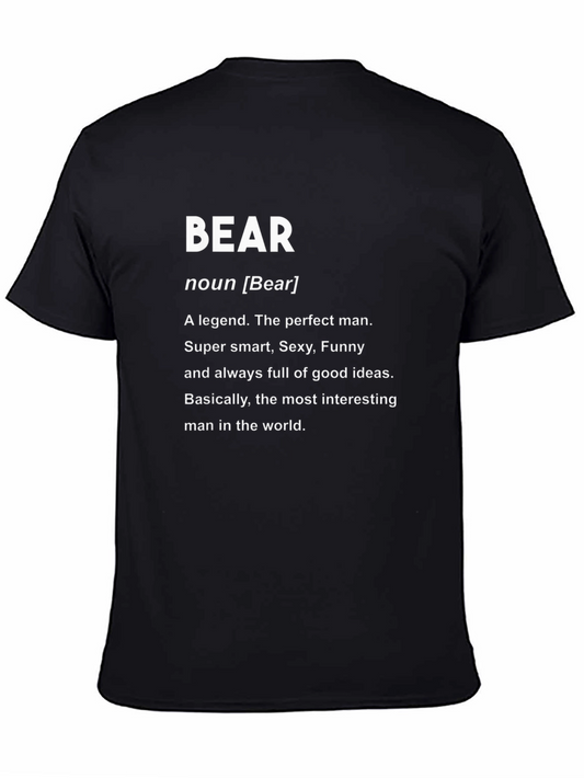 Bear Definition T-Shirt - Perfect Man Legend Funny Smart Sexy