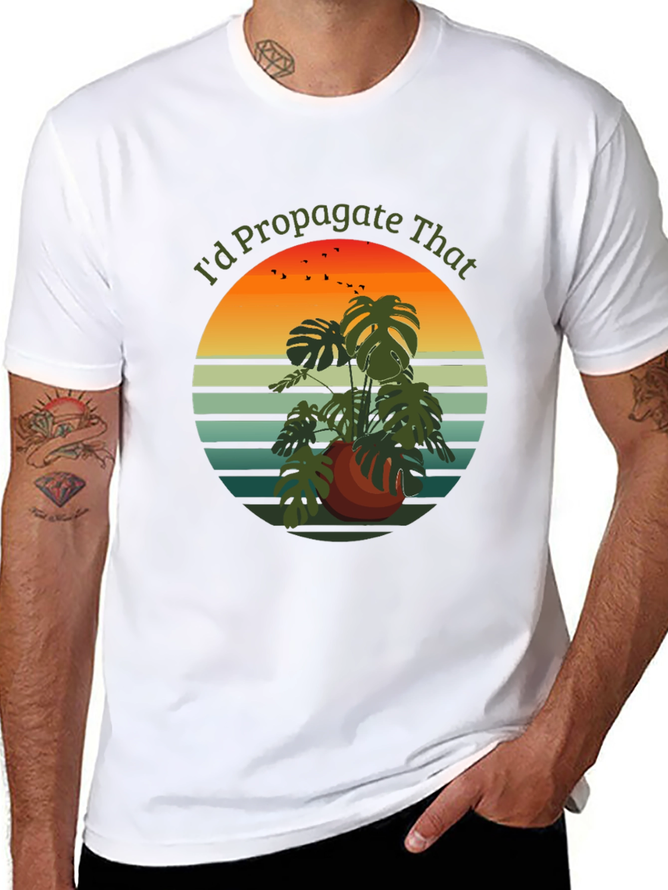 Id Propagate That T-Shirt - Plant Lover Tee
