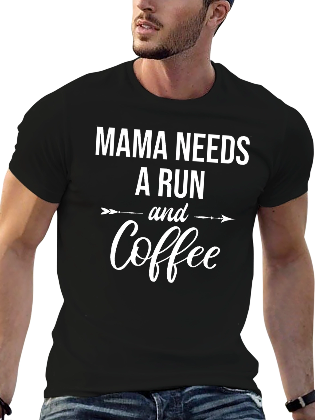 Mama Needs a Run and Coffee T-Shirt
