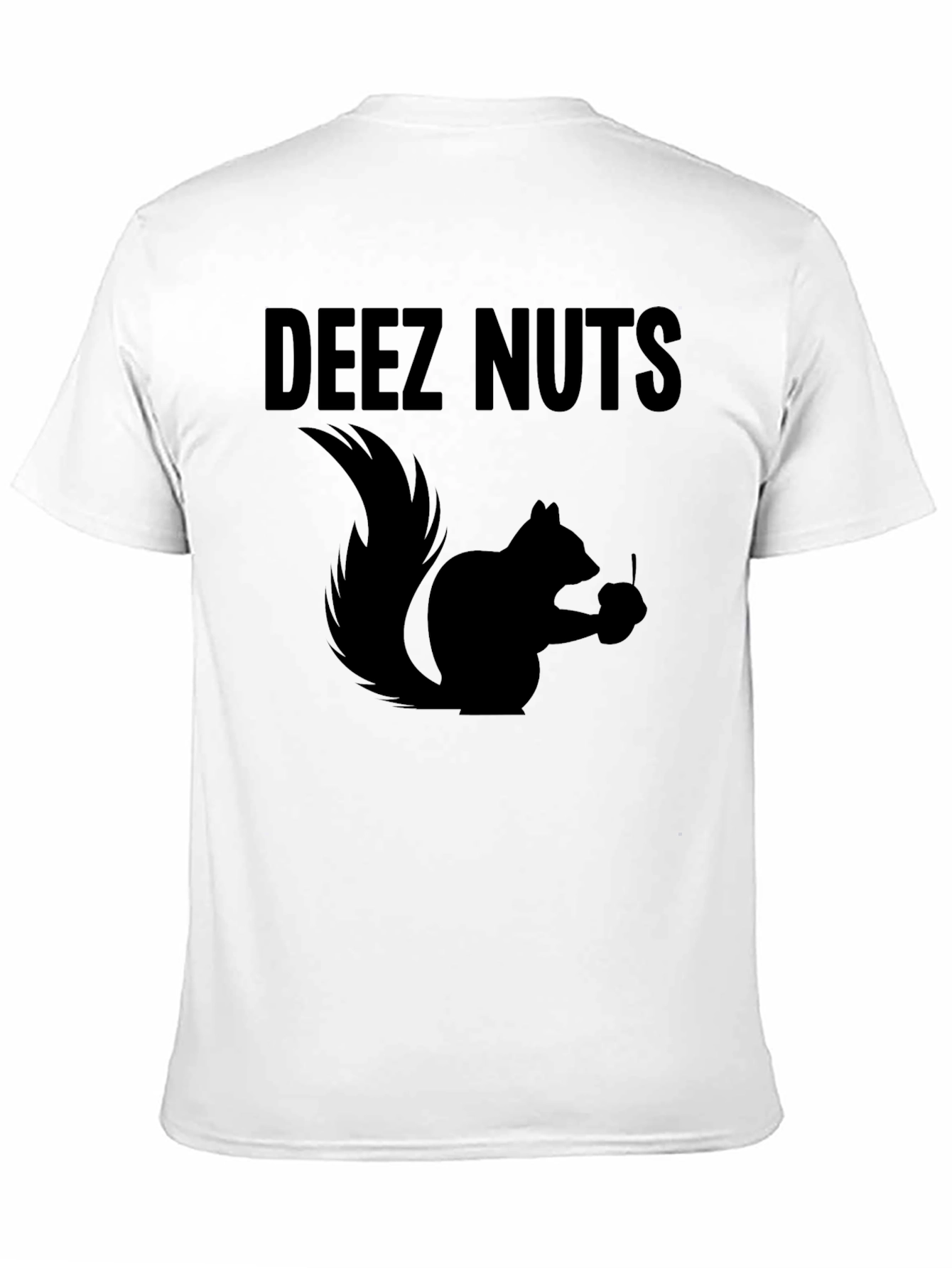 Deez Nuts Squirrel Graphic T-Shirt