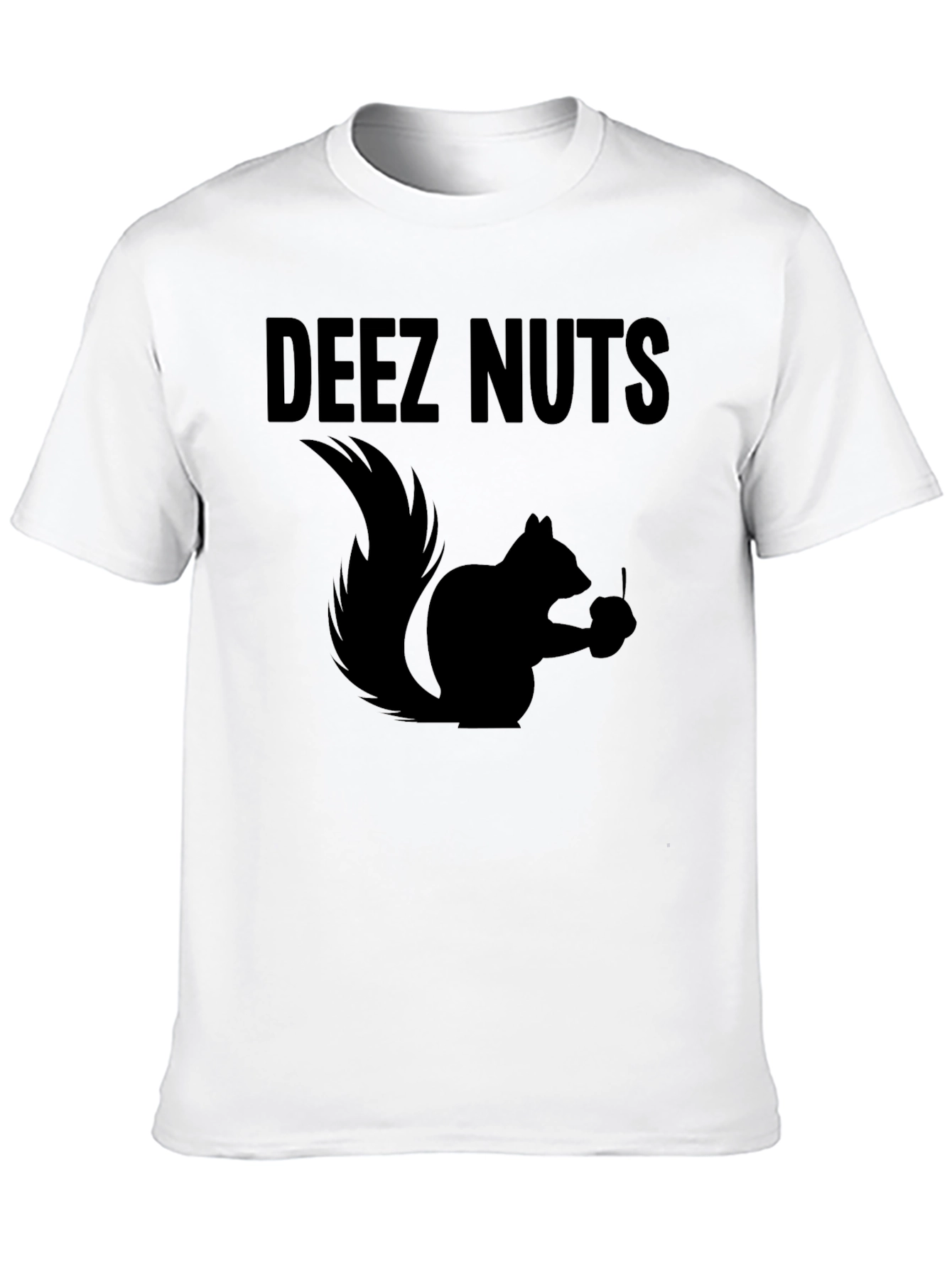 Deez Nuts Squirrel Graphic T-Shirt