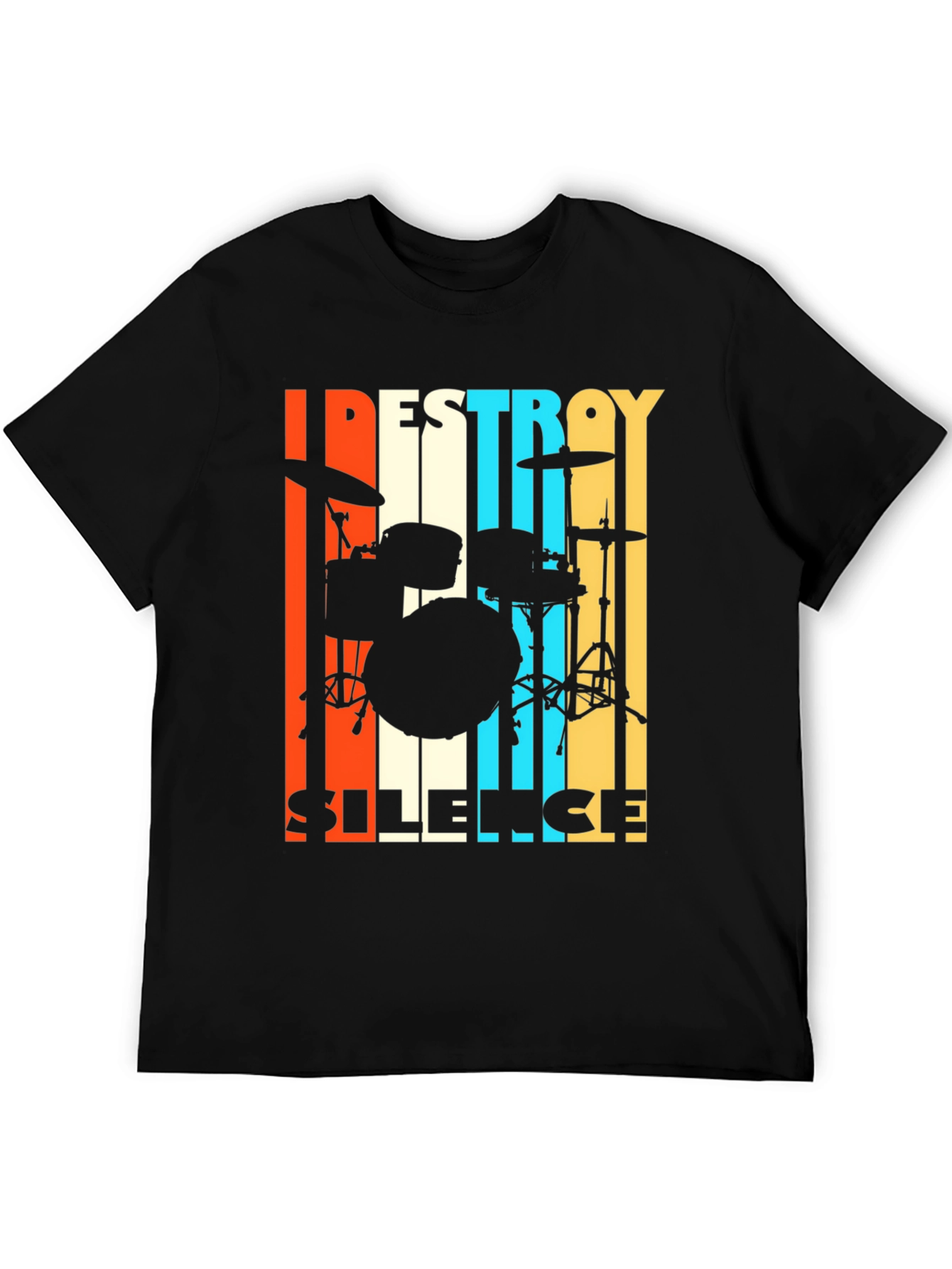 Destroy Silence Drummer T-Shirt