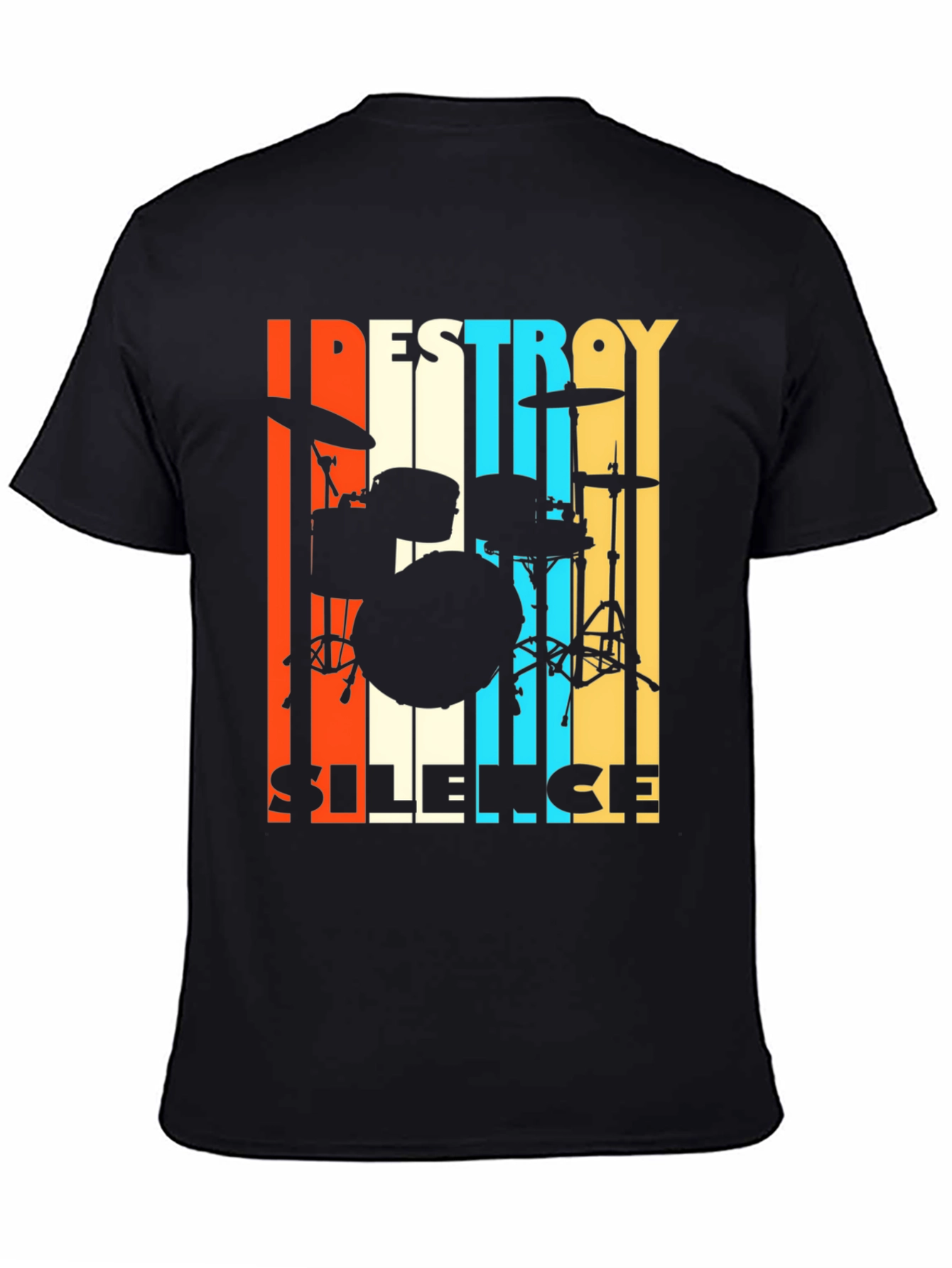 Destroy Silence Drummer T-Shirt