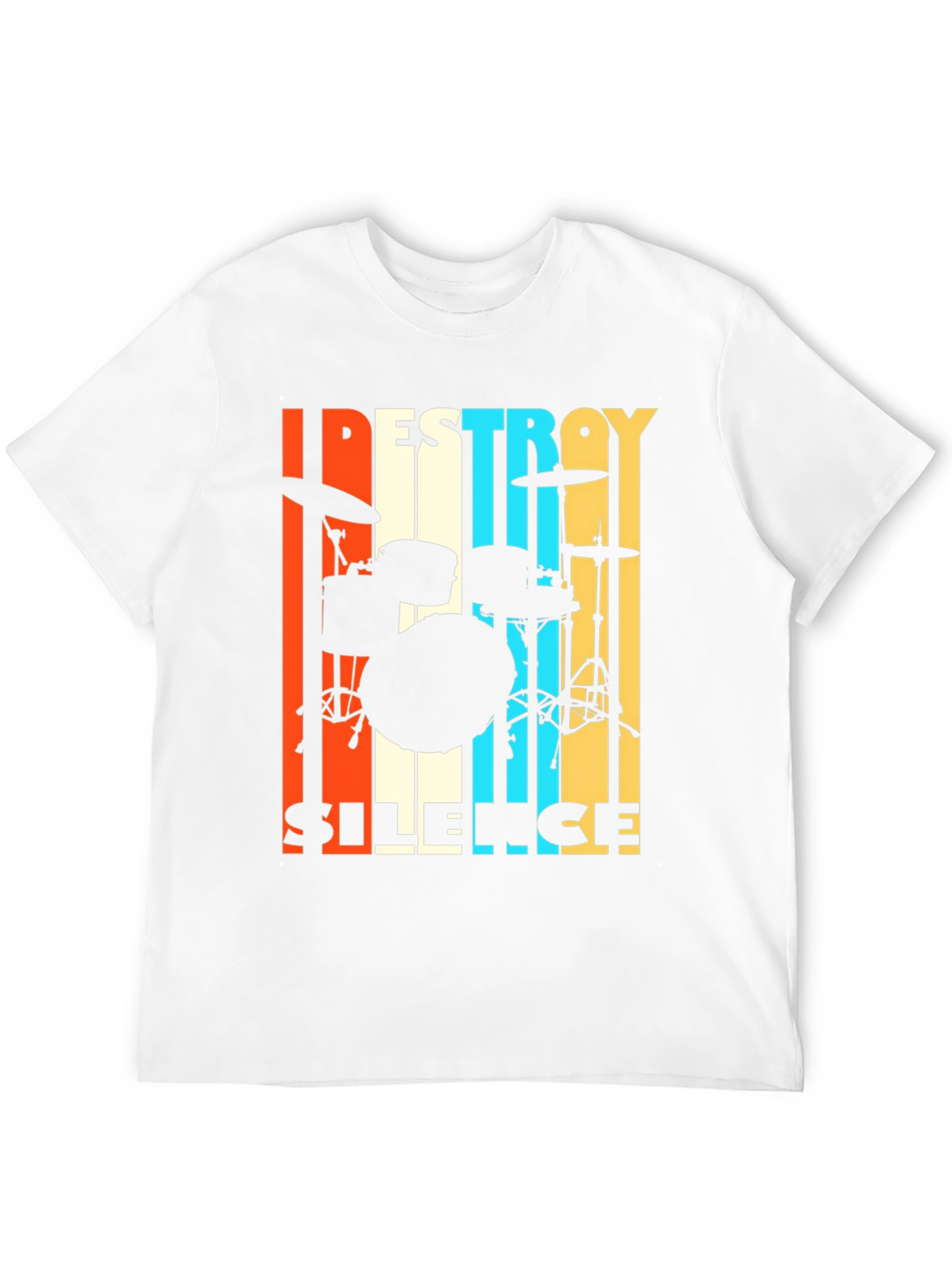 Destroy Silence Drummer T-Shirt