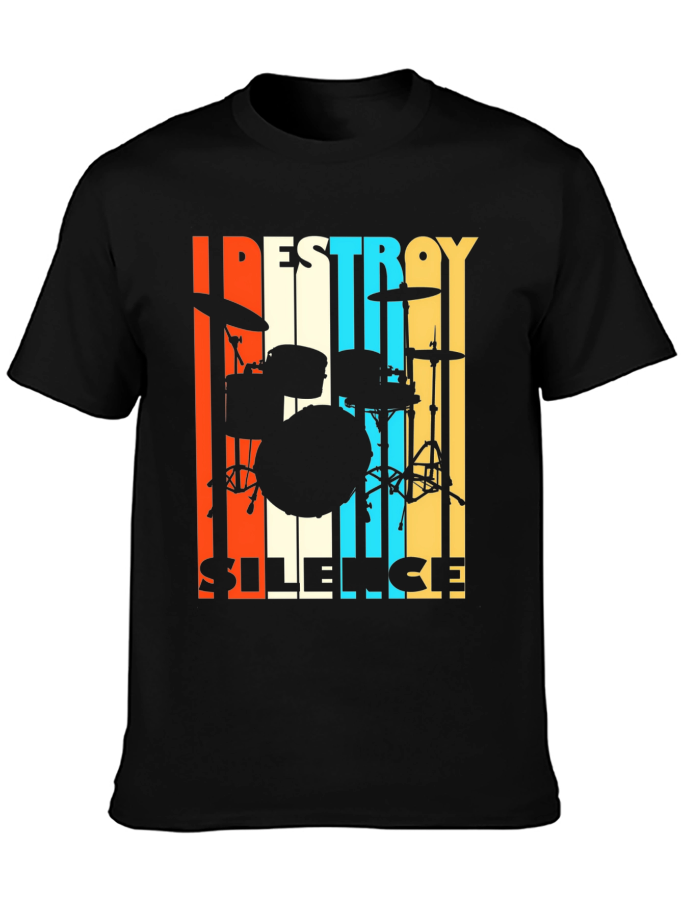 Destroy Silence Drummer T-Shirt