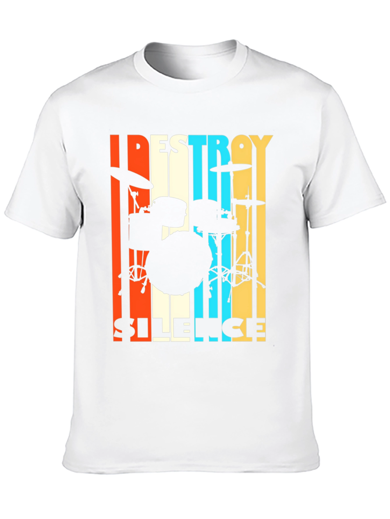 Destroy Silence Drummer T-Shirt