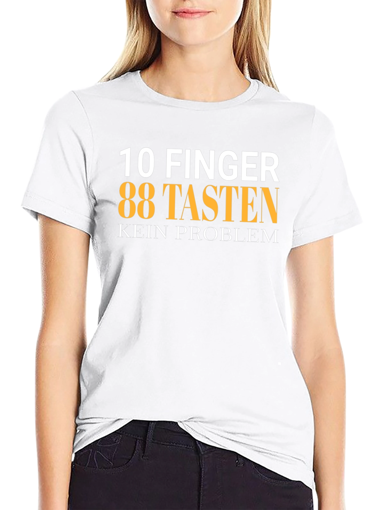 10 Fingers 88 Keys Piano Player Tee