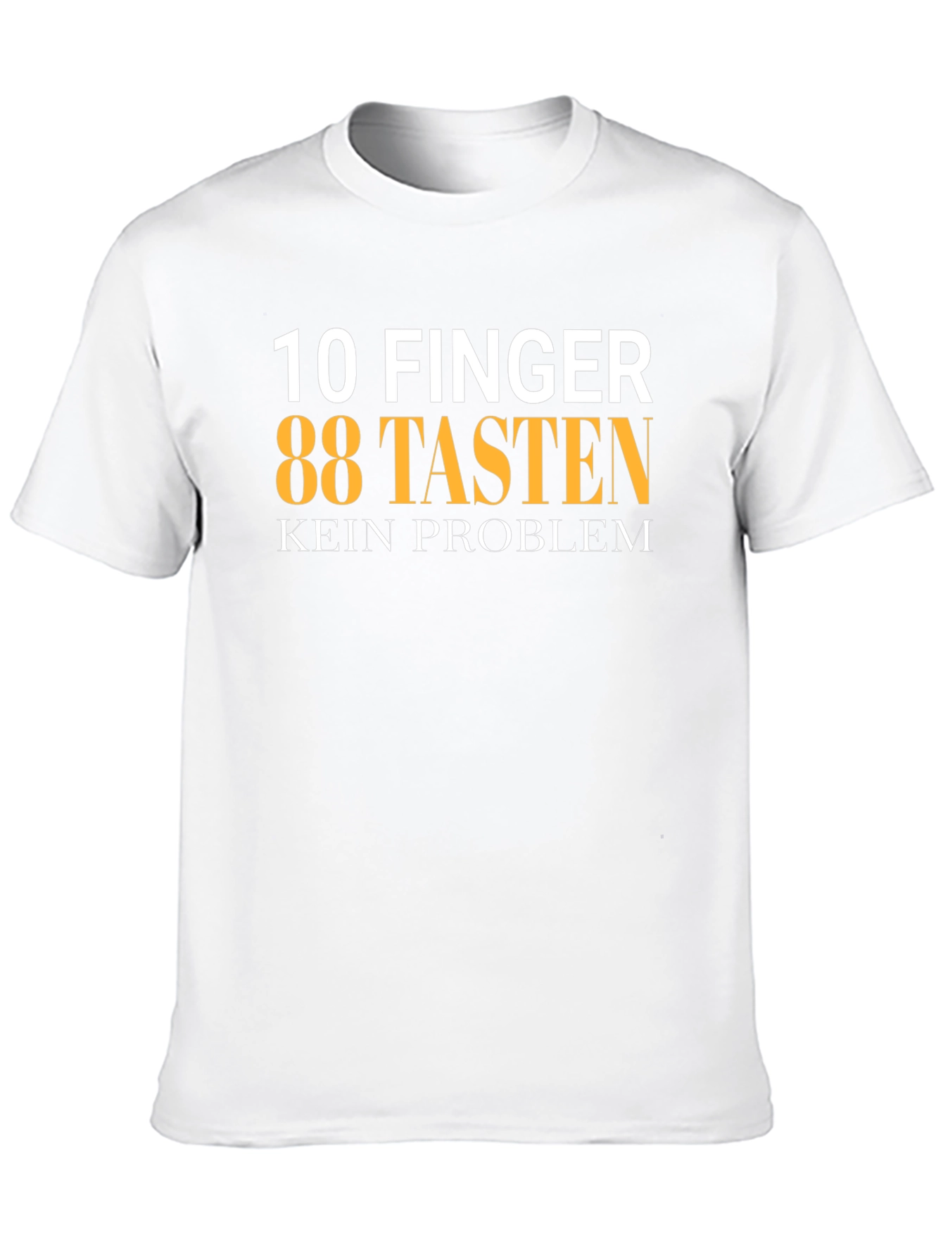 10 Fingers 88 Keys Piano Player Tee