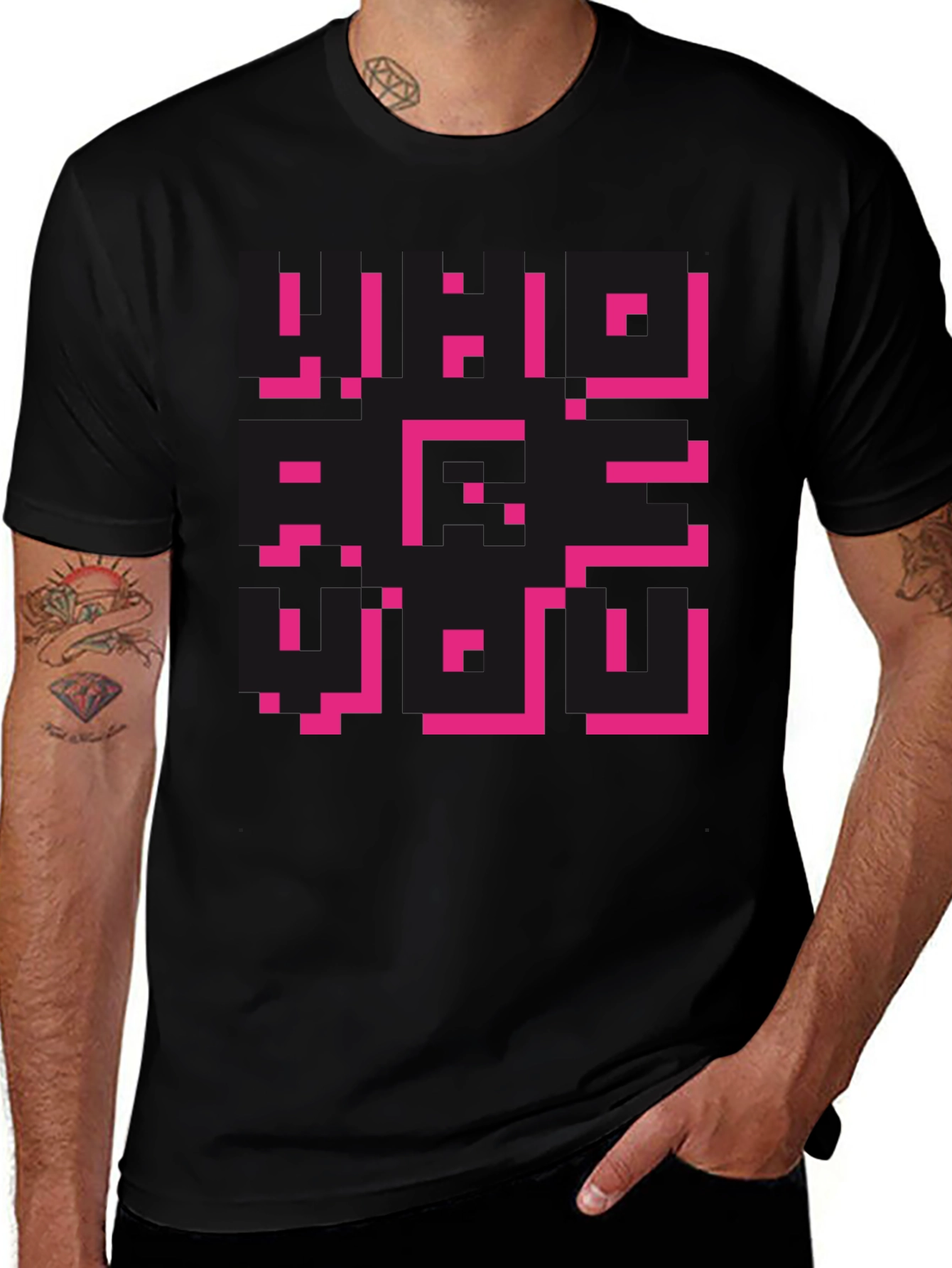 Pixel Graphic Tee - Funky Style