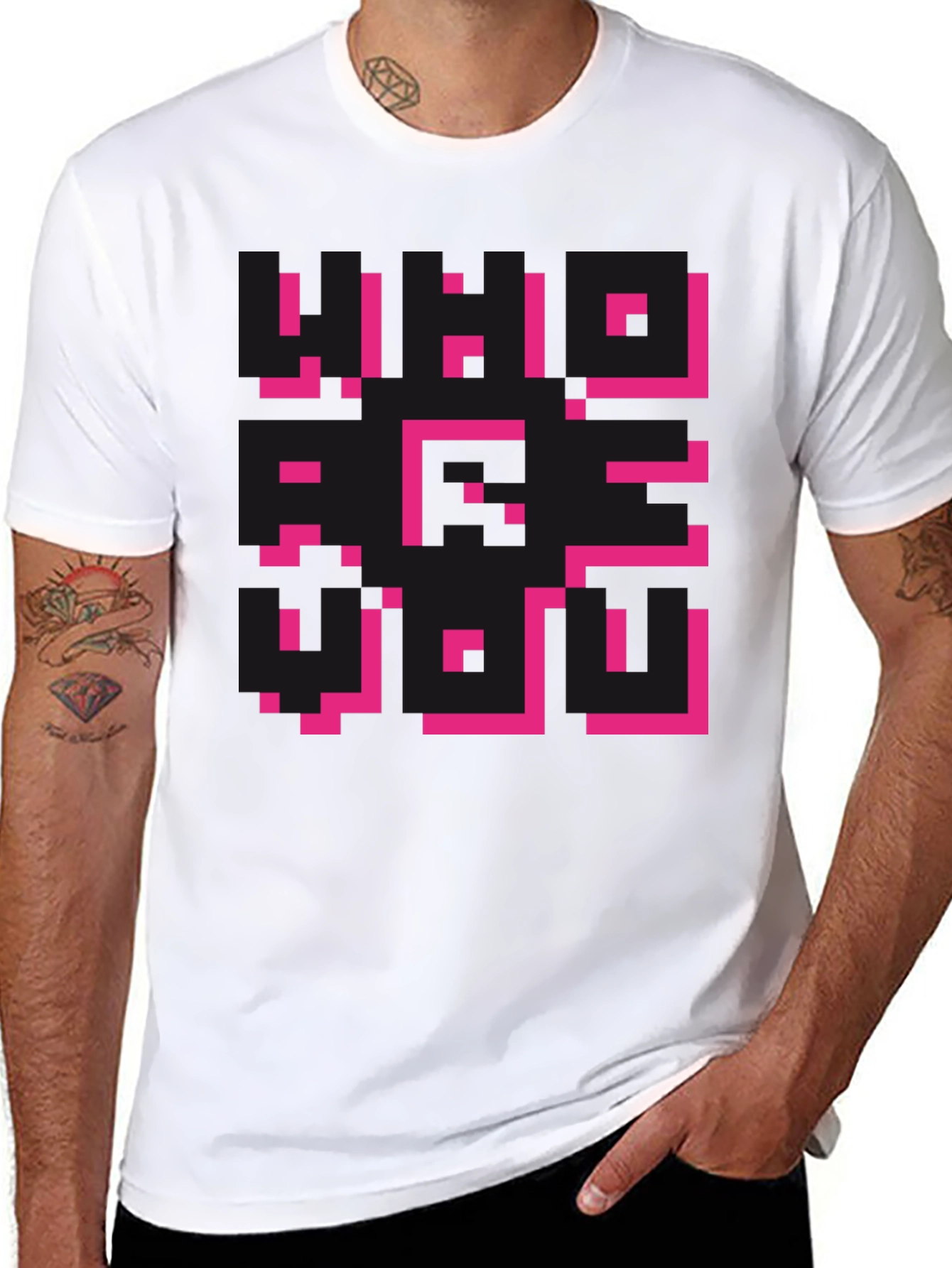 Pixel Graphic Tee - Funky Style