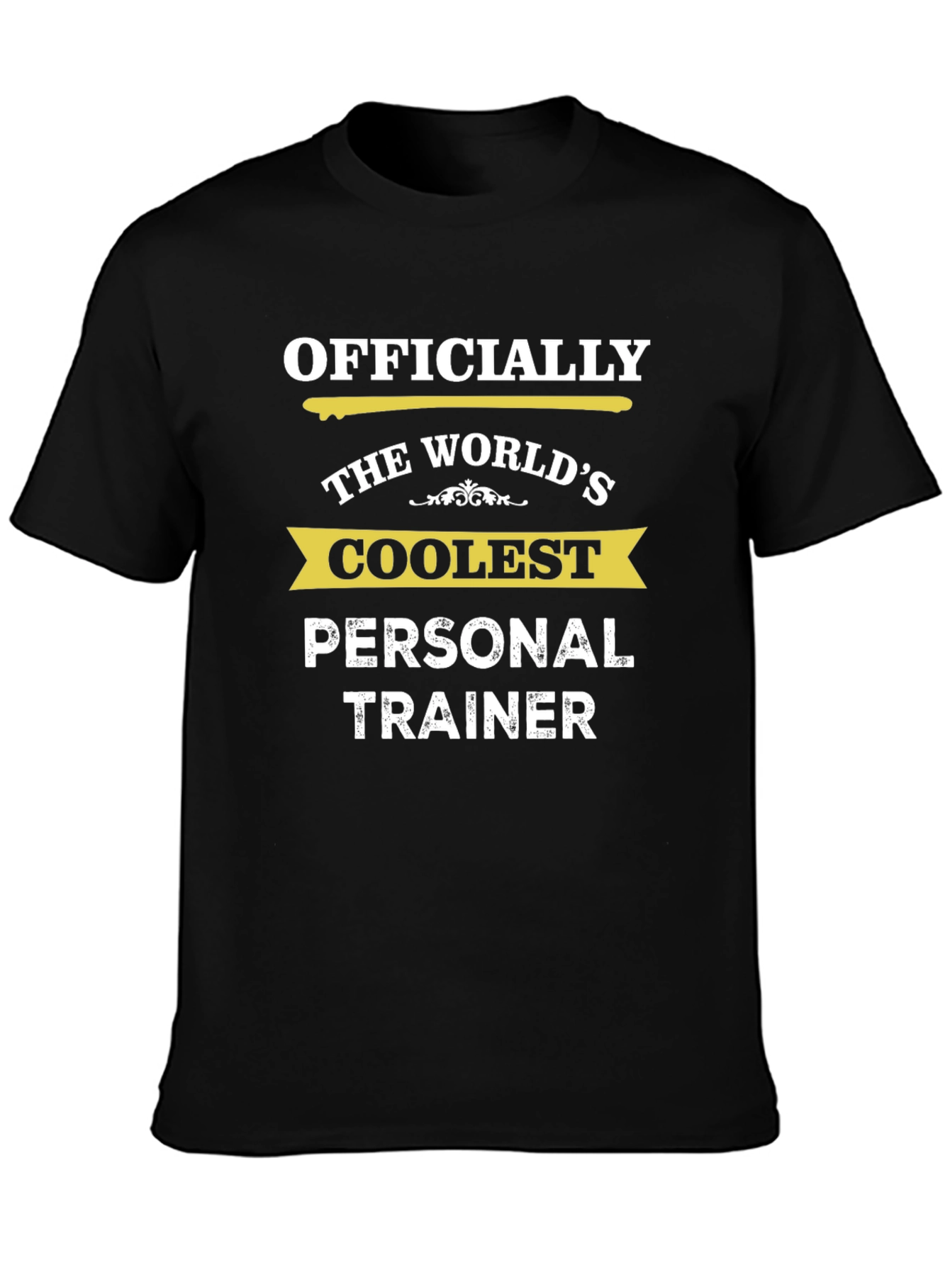 Coolest Personal Trainer Black T-Shirt